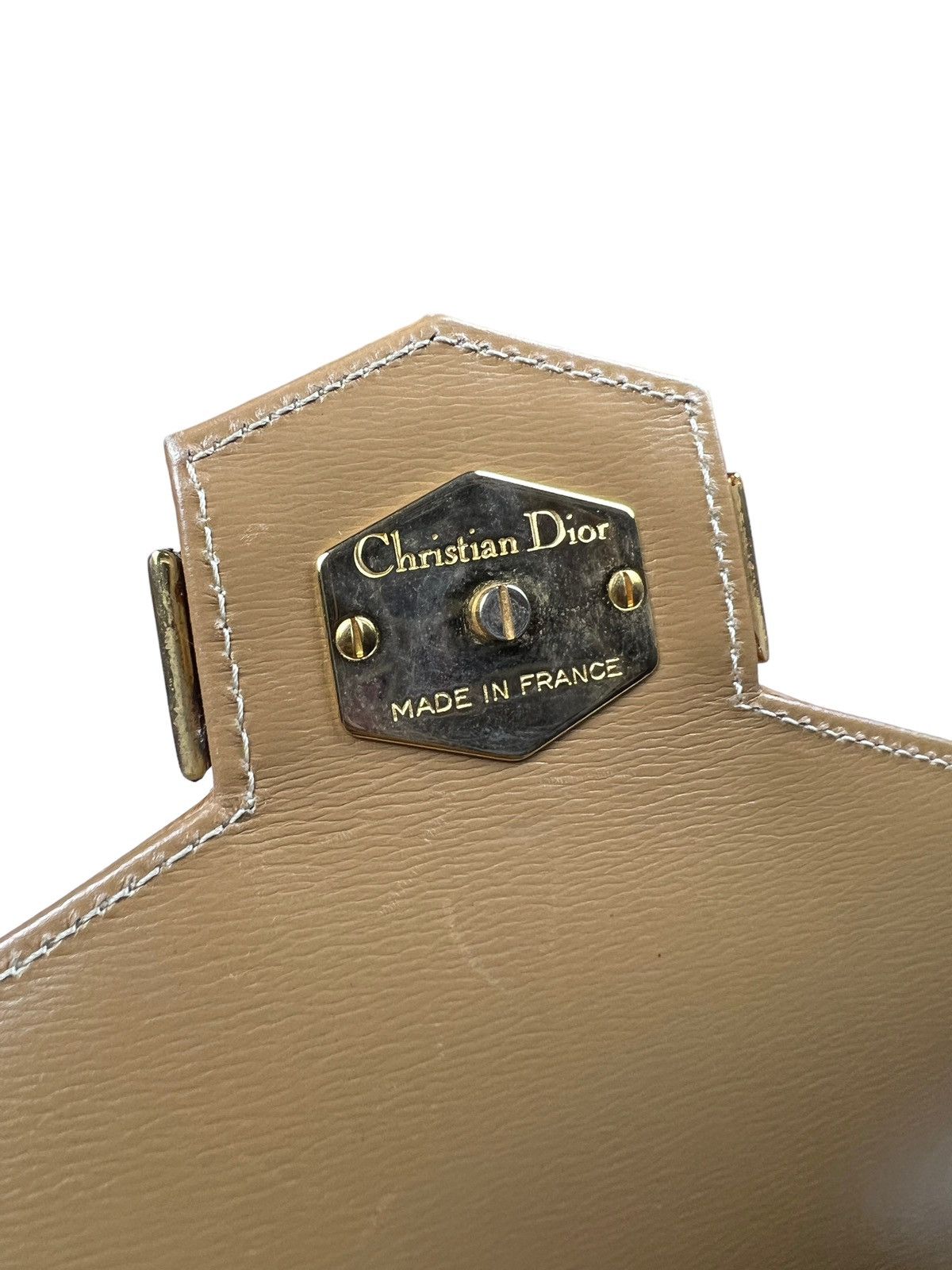 Vintage Christian Dior Leather Handbag