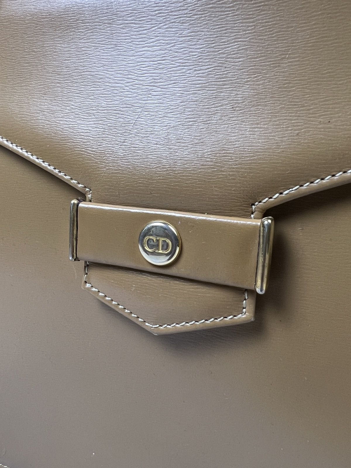 Vintage Christian Dior Leather Handbag
