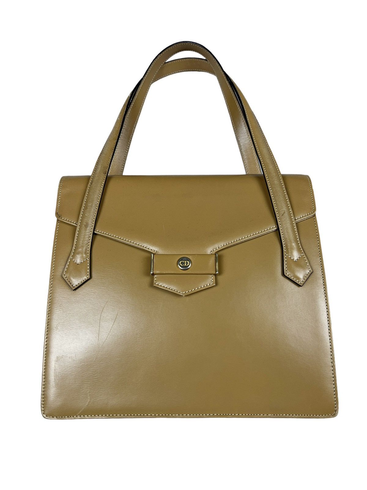 Vintage Christian Dior Leather Handbag