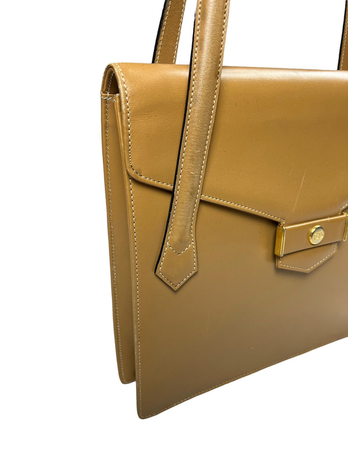 Vintage Christian Dior Leather Handbag