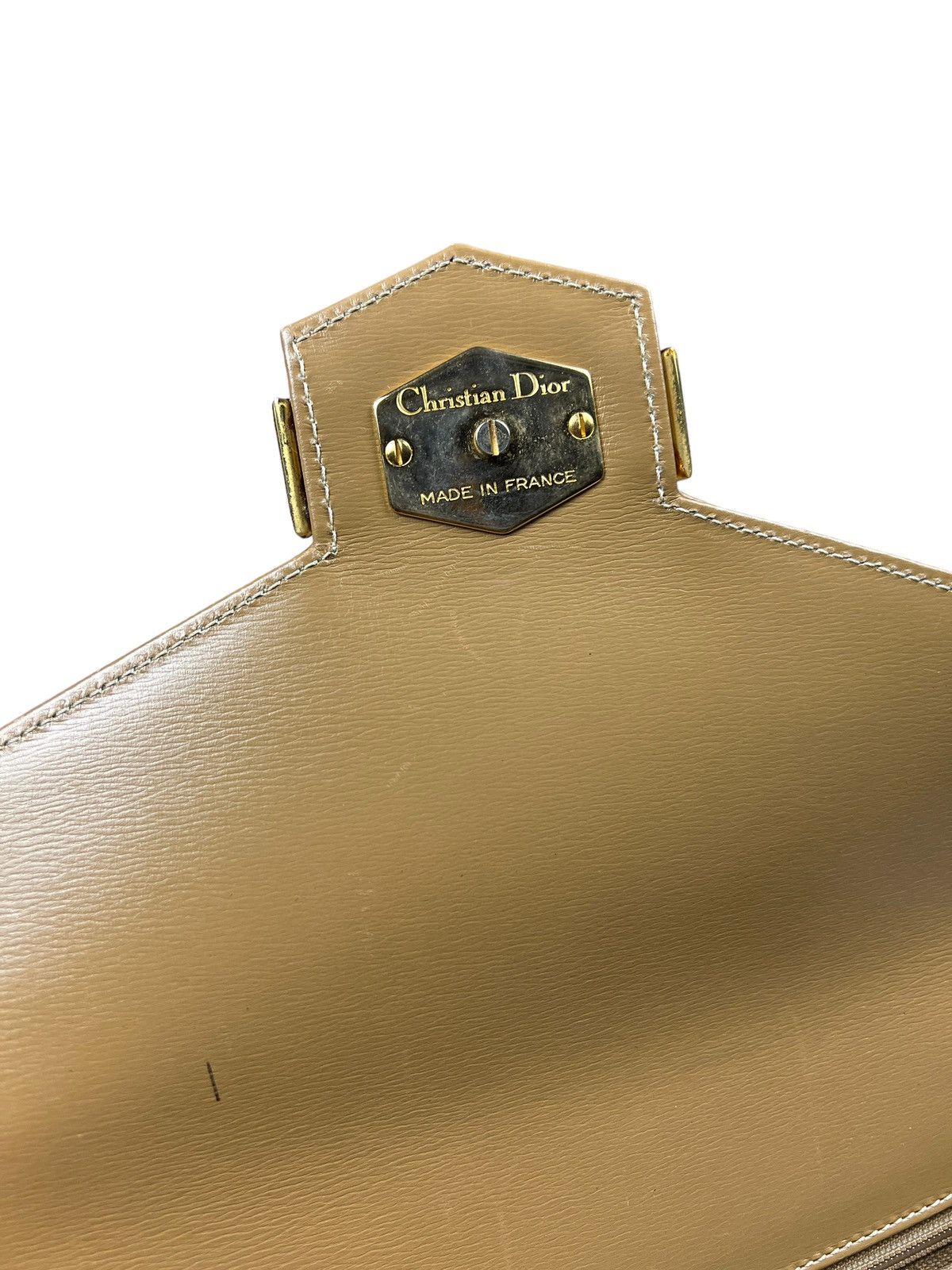 Vintage Christian Dior Leather Handbag