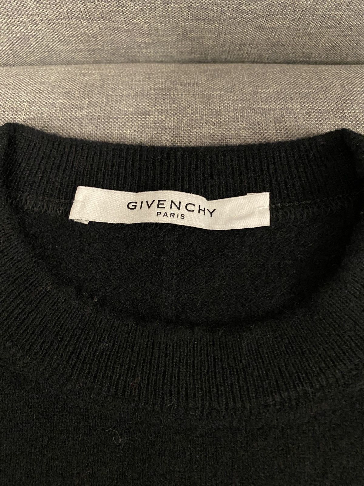 Givenchy Givenchy black star logo cashmere sweater S Size US S / EU 44-46 / 1 - 5 Thumbnail