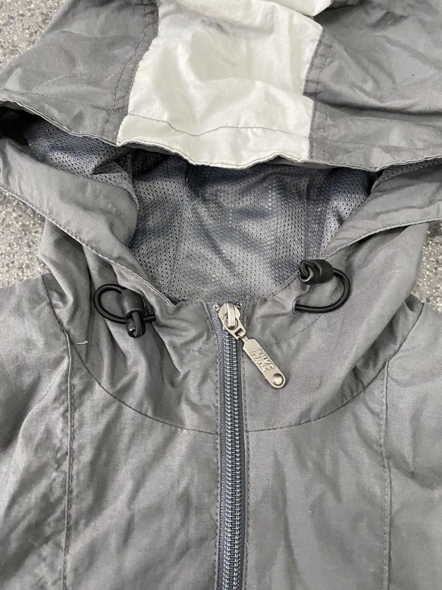 Nike Y2K Nike Central Logo Cream Anorak Jacket Size US S / EU 44-46 / 1 - 5 Thumbnail