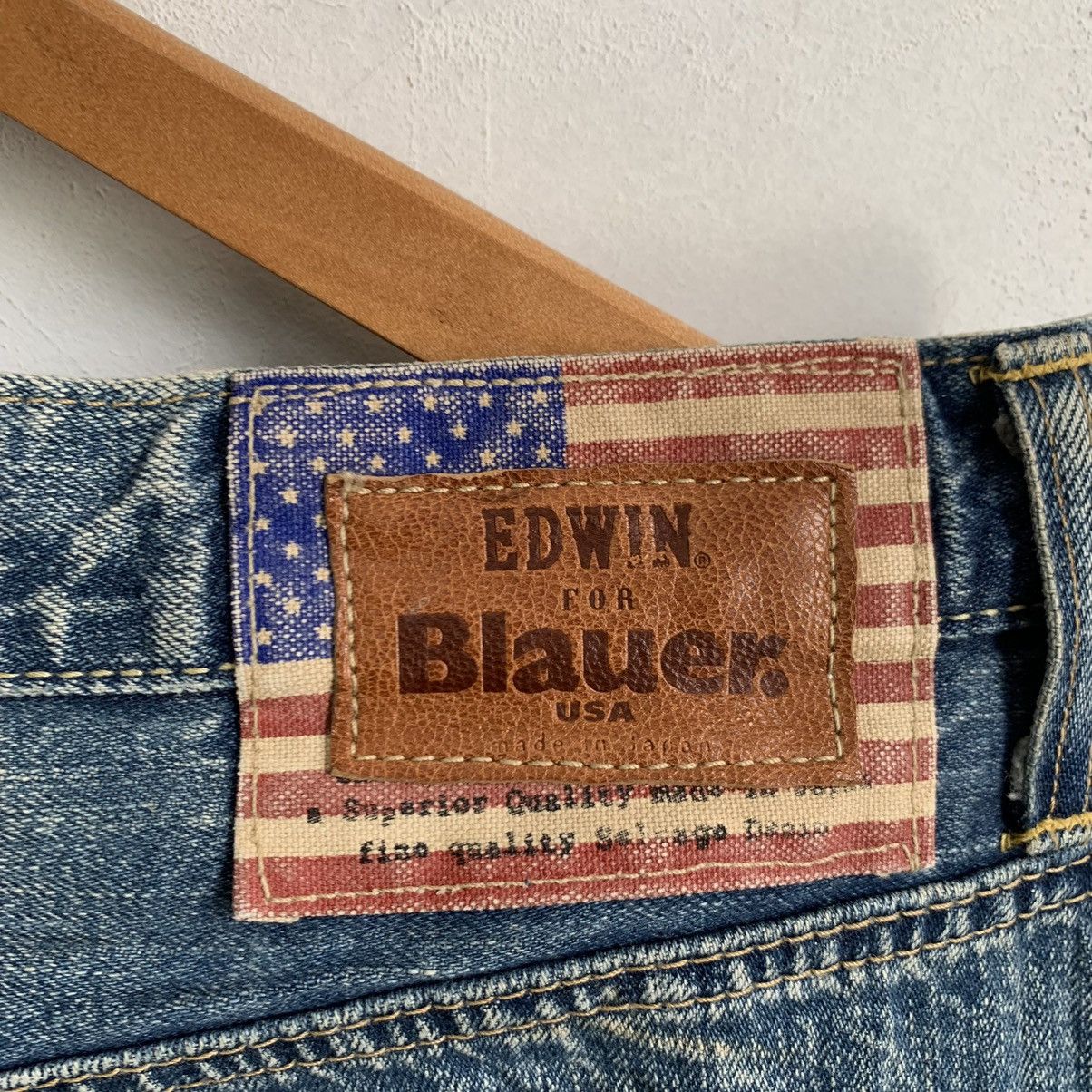 Kapital Rare Edwin For Blauer Selvedge Distressed Denim Jeans Mix7 Size US 34 / EU 50 - 10 Thumbnail
