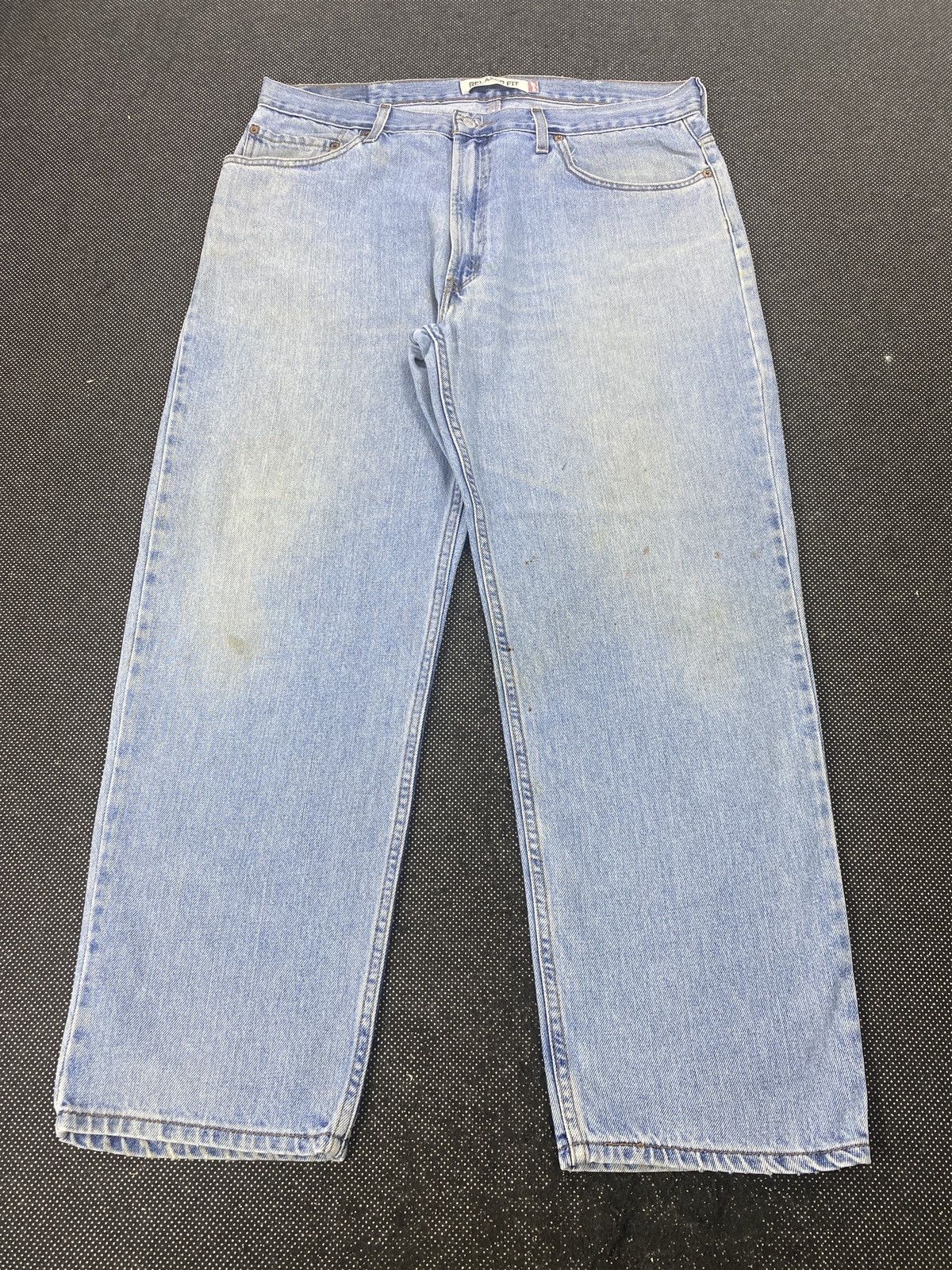 Levi's VINTAGE LEVIS 550 BLUE WASH JEANS-J468 Size US 39 - 2 Thumbnail