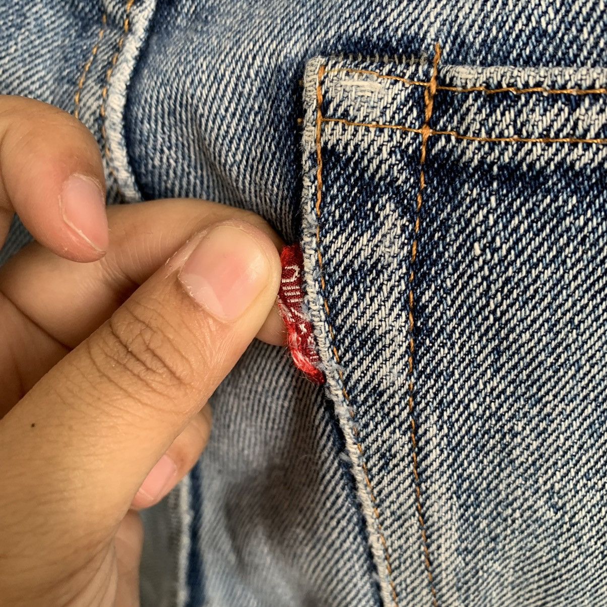 Denime Denime Boro Selvedge Distressed Denim Jeans Size US 29 - 9 Thumbnail