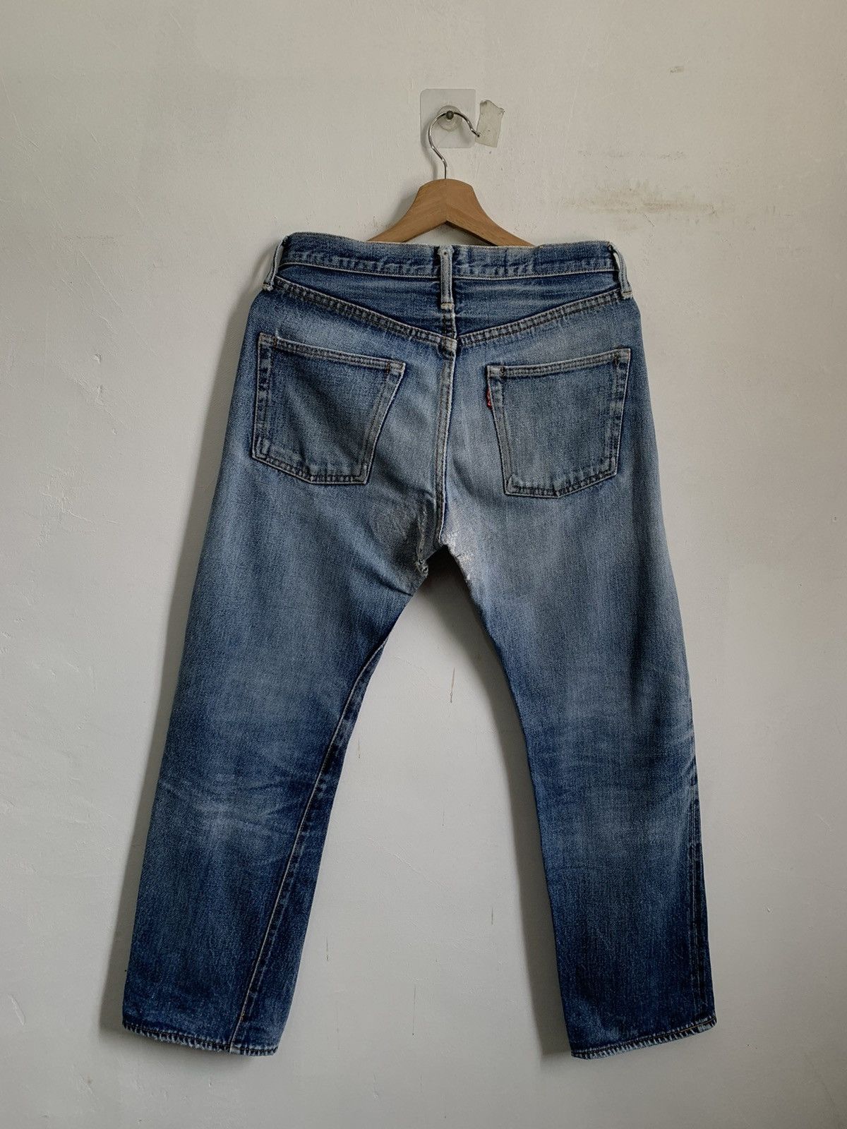 Denime Denime Boro Selvedge Distressed Denim Jeans Size US 29 - 2 Thumbnail