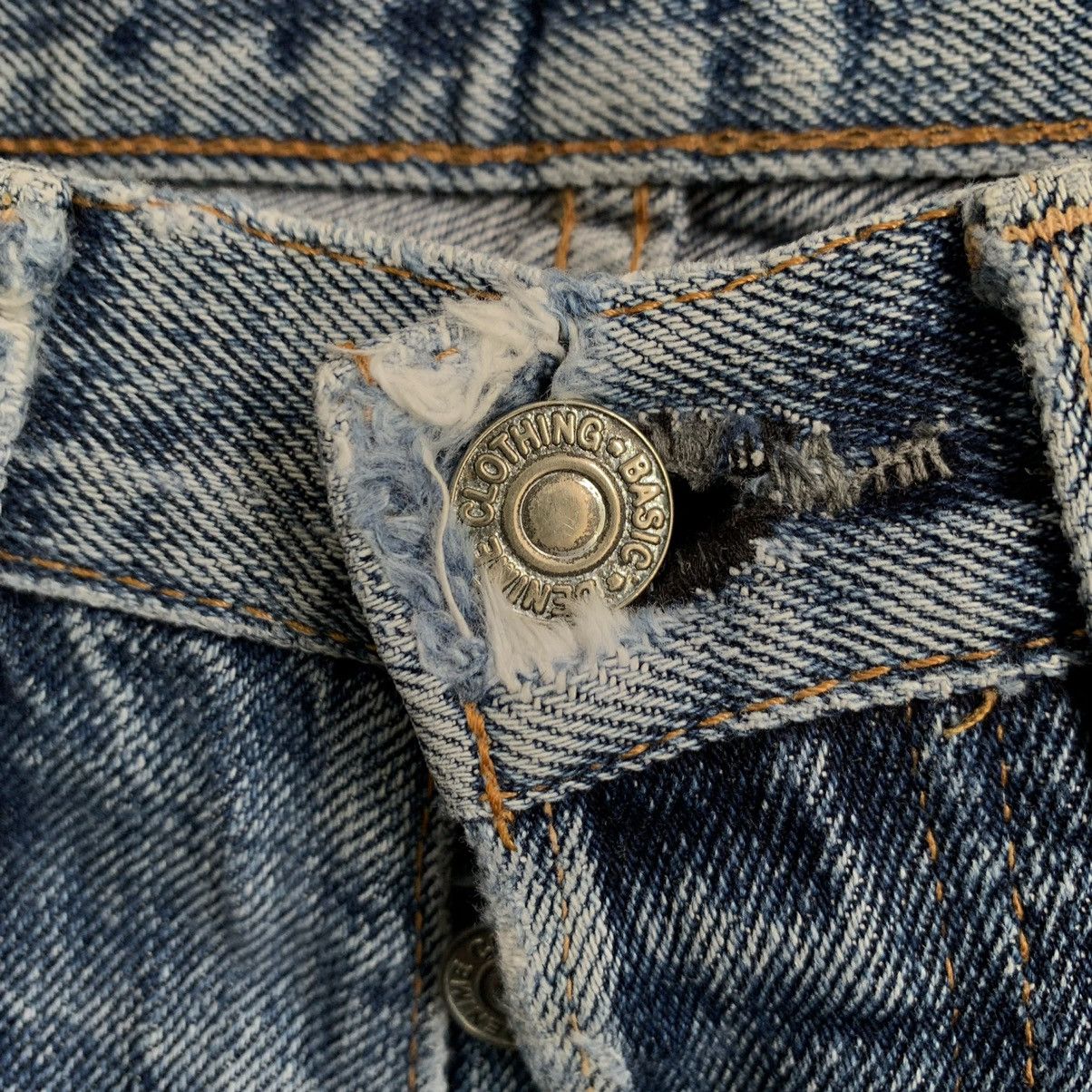 Denime Denime Boro Selvedge Distressed Denim Jeans Size US 29 - 5 Thumbnail