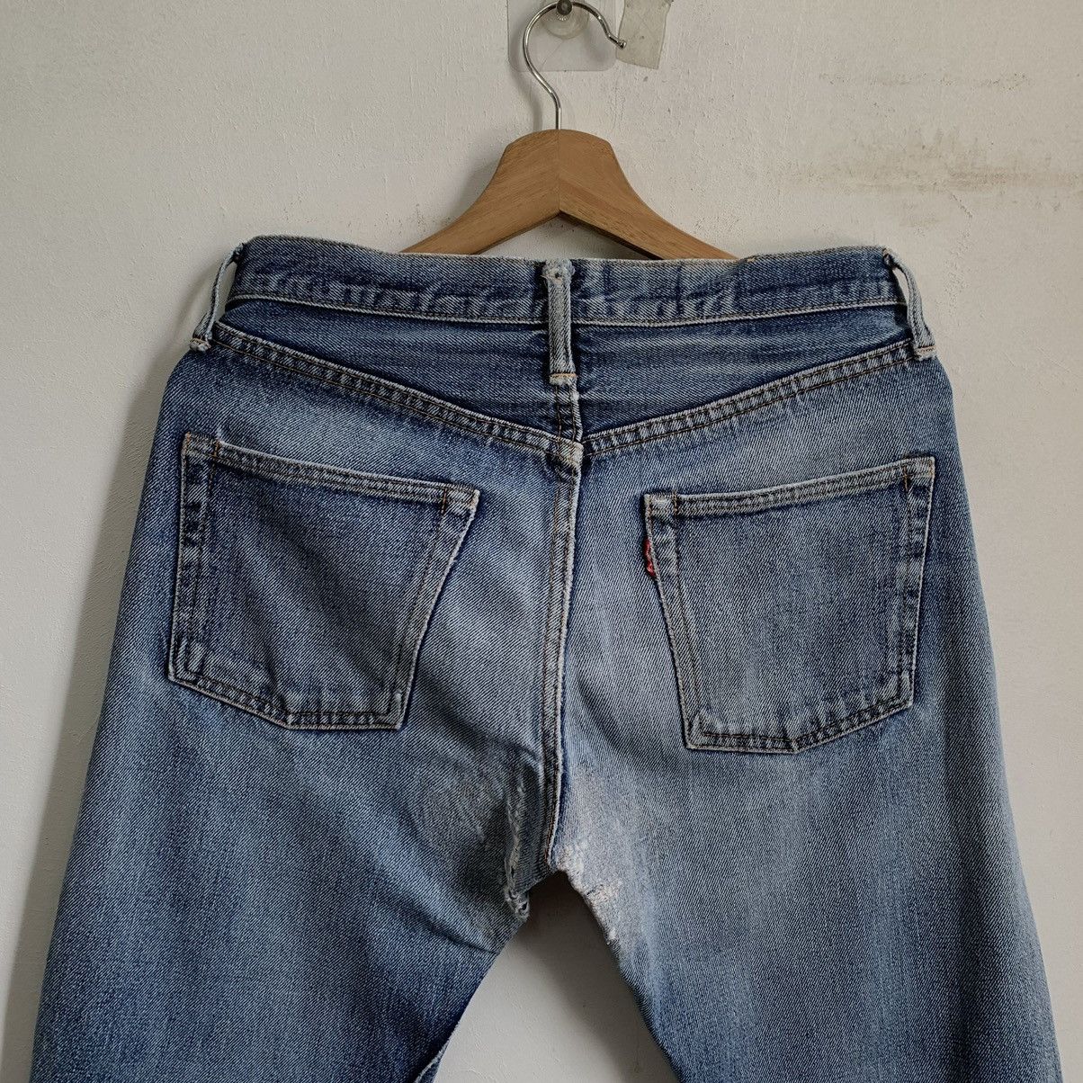 Denime Denime Boro Selvedge Distressed Denim Jeans Size US 29 - 8 Thumbnail