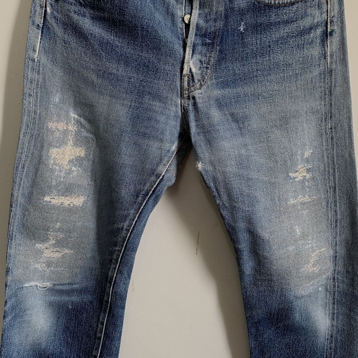 Denime Denime Boro Selvedge Distressed Denim Jeans Size US 29 - 4 Thumbnail