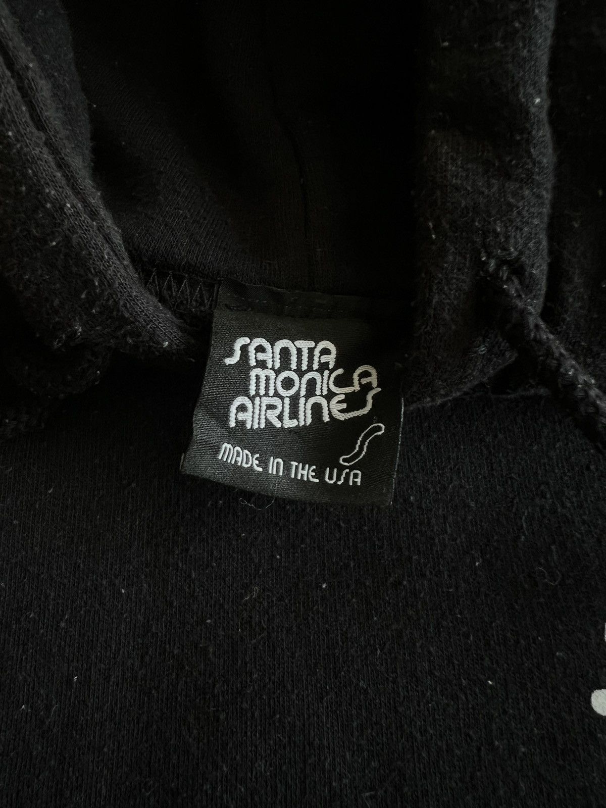 Hook-Ups ARCHIVE🔥USA Made 90s Santa Monica Airlines ™️ Logo Hoodie Size US M / EU 48-50 / 2 - 6 Thumbnail