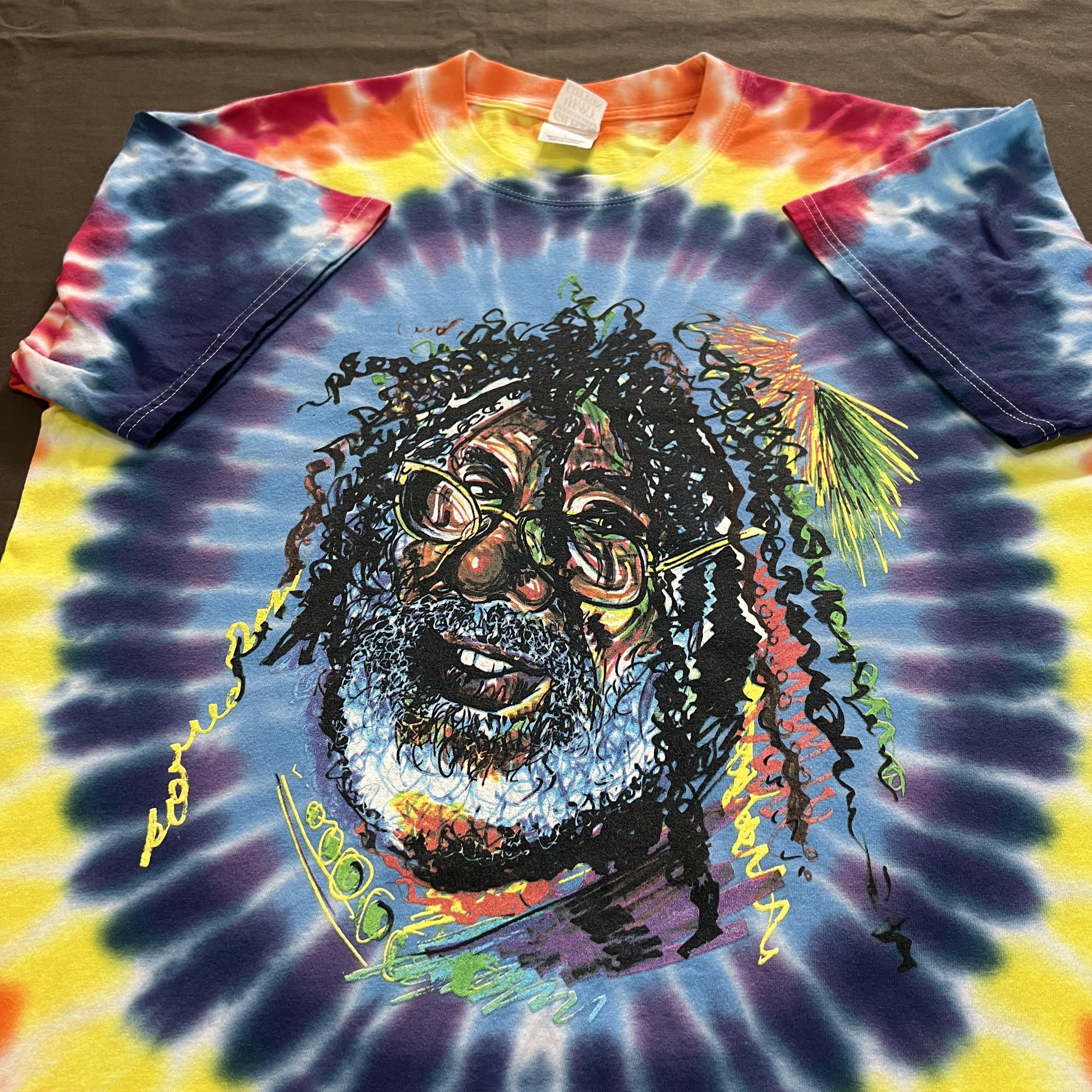 Band Tees × Vintage Vintage Y2K George Clinton Parliament Funkadelic P Funk Tee Size US L / EU 52-54 / 3 - 5 Thumbnail