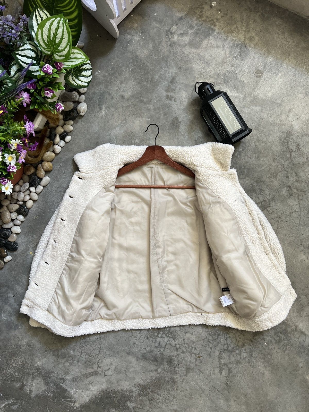 Japanese Brand × Vintage 🔥 VINTAGE 🔥 Japanese Deep Sherpa Quilted Button Jacket Size US M / EU 48-50 / 2 - 15 Thumbnail