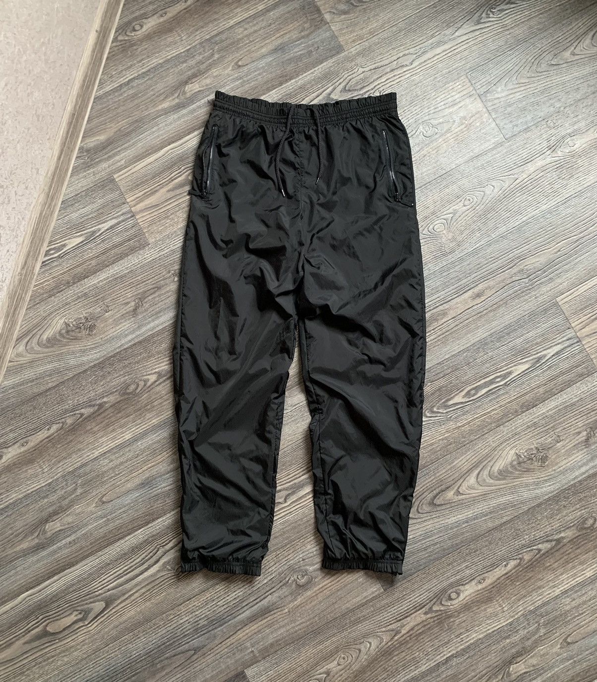 Nike × Vintage NIKE DRILL VINTAGE BIG SWOOSH NYLON PANTS 90’S Size US 32 / EU 48 - 2 Thumbnail