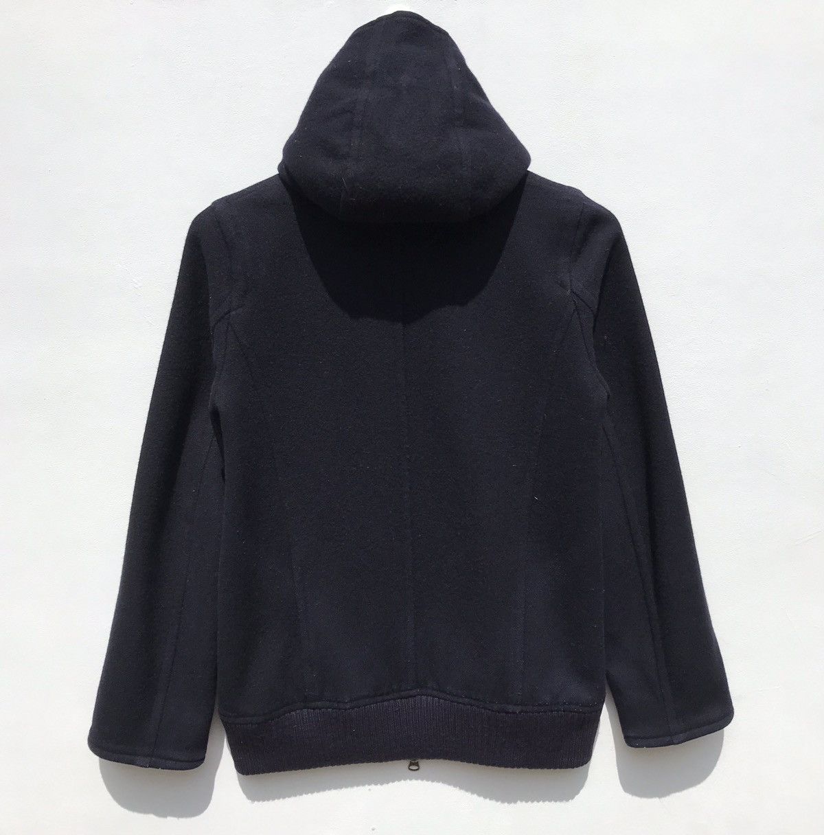 Issey Miyake Sunaokuwahara Issey Miyake Hoodie Jacket Wool Size S / US 4 / IT 40 - 2 Thumbnail