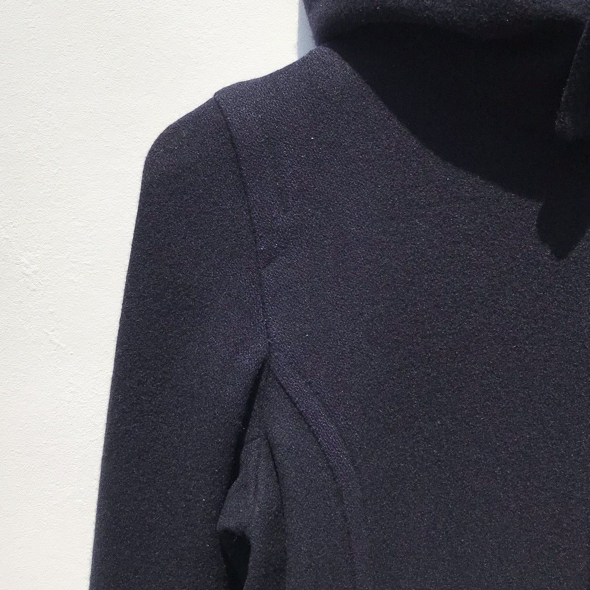 Issey Miyake Sunaokuwahara Issey Miyake Hoodie Jacket Wool Size S / US 4 / IT 40 - 12 Thumbnail
