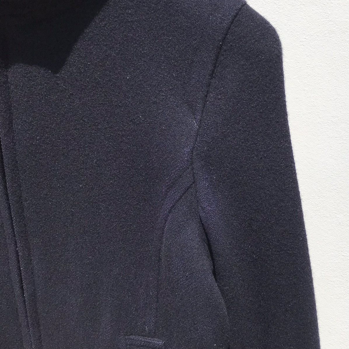 Issey Miyake Sunaokuwahara Issey Miyake Hoodie Jacket Wool Size S / US 4 / IT 40 - 13 Thumbnail