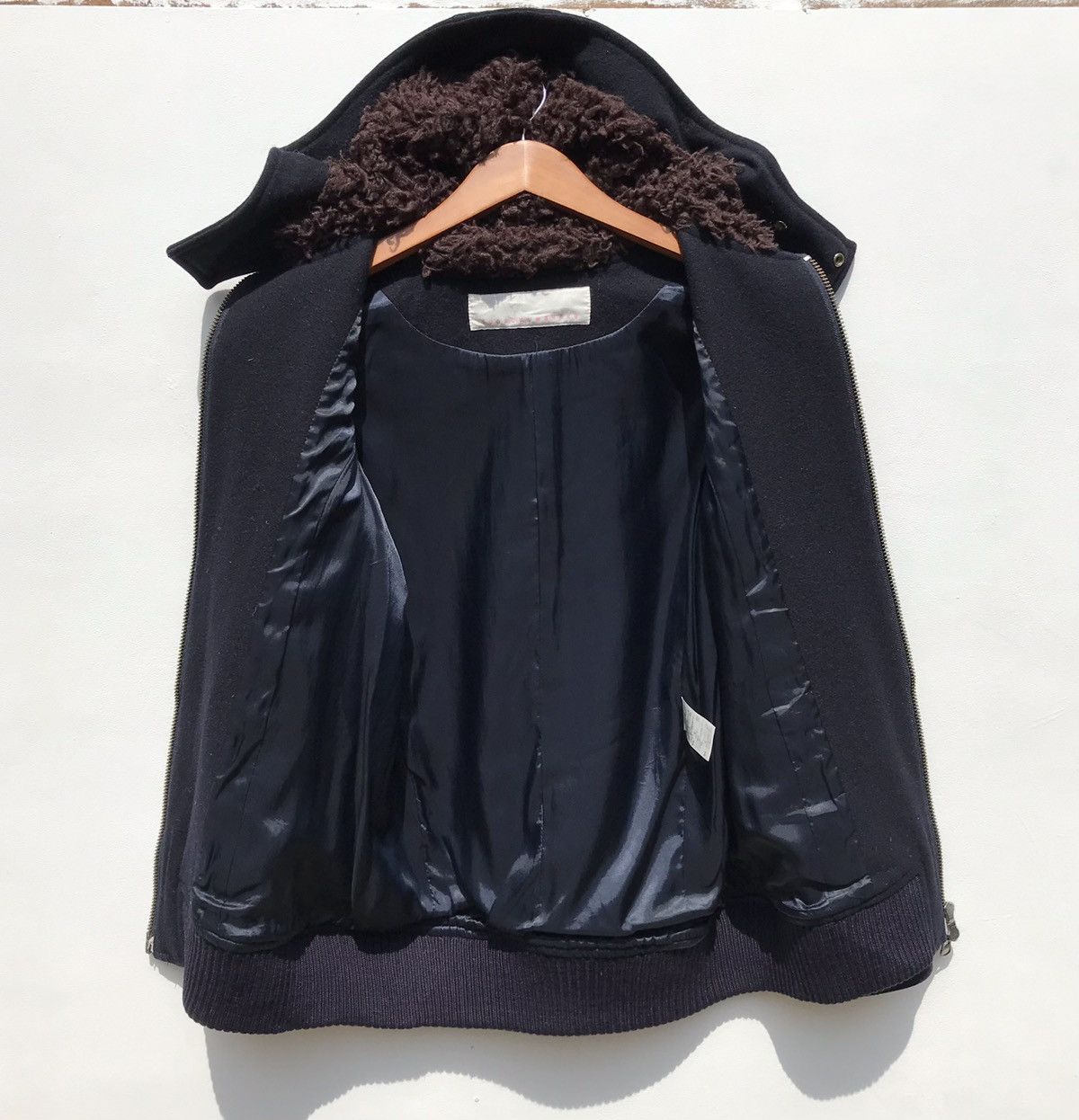 Issey Miyake Sunaokuwahara Issey Miyake Hoodie Jacket Wool Size S / US 4 / IT 40 - 4 Thumbnail