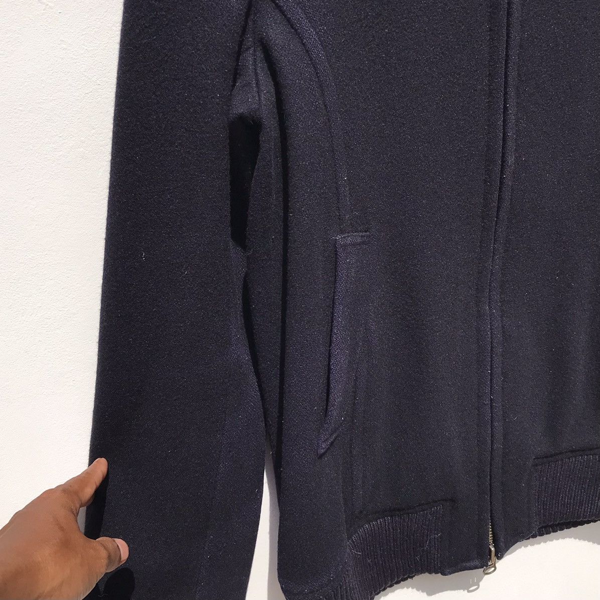 Issey Miyake Sunaokuwahara Issey Miyake Hoodie Jacket Wool Size S / US 4 / IT 40 - 10 Thumbnail