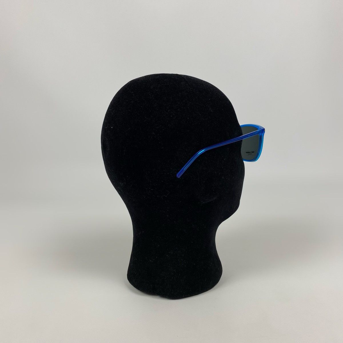 Designer Saint Laurent Paris SL37 Surf Blue Square Frame Sunglasses Size ONE SIZE - 4 Thumbnail