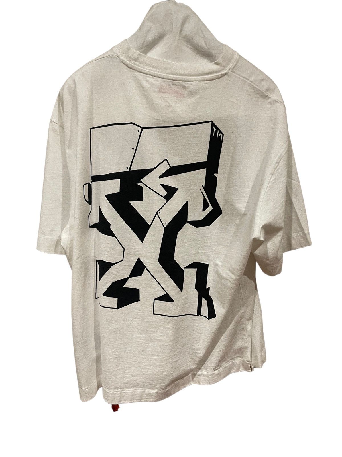 OFF-WHITE グラフィックTシャツ Off-White Off White Graffiti Skate T-shirt | Grailed