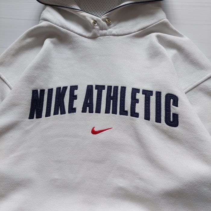 tan vintage nike hoodie