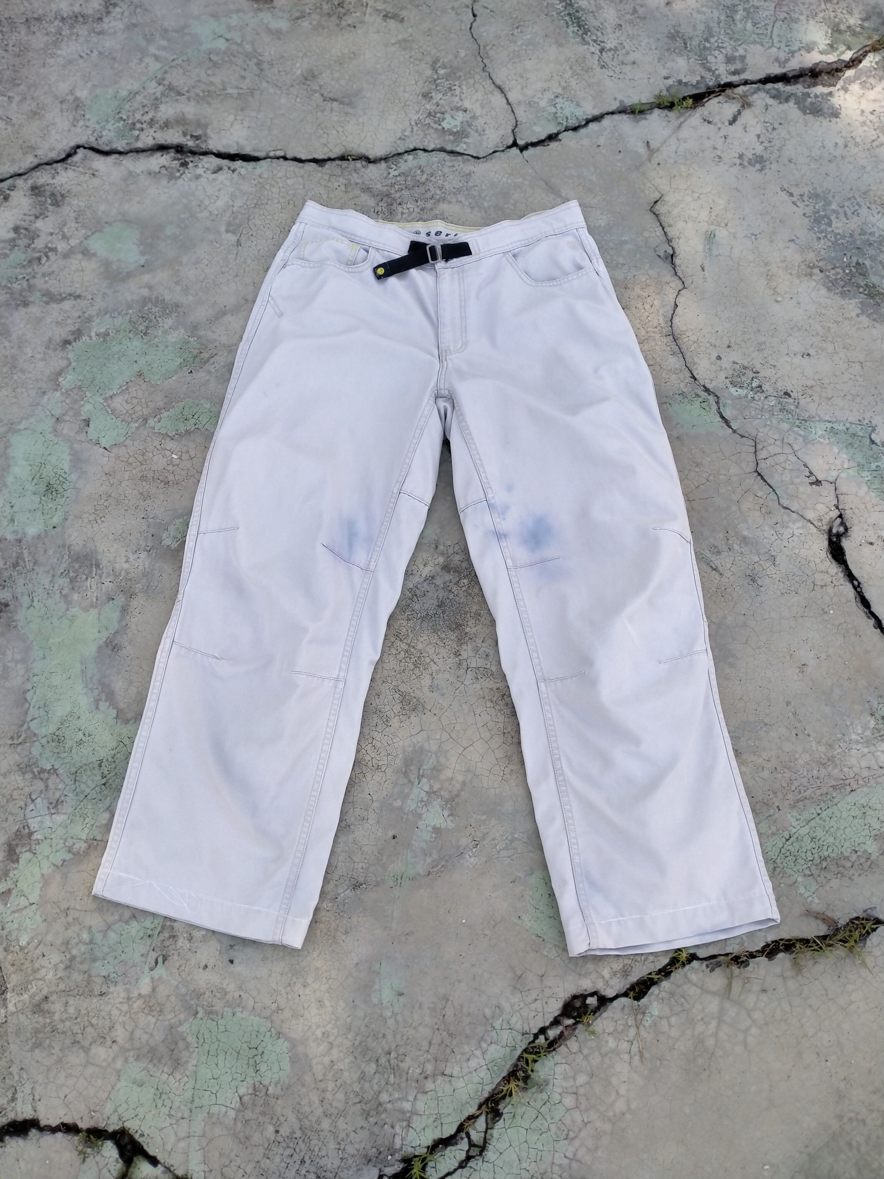 image of Outdoor Life x Sports Specialties Distressed The North Face A5 Series Outdoor Pants in Light Sand (