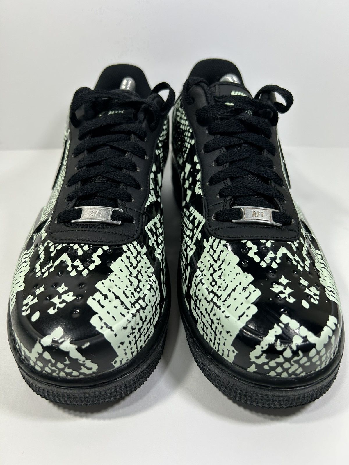 Nike Air Force Foamposite Pro Cup 'Glow Snakeskin' Size: