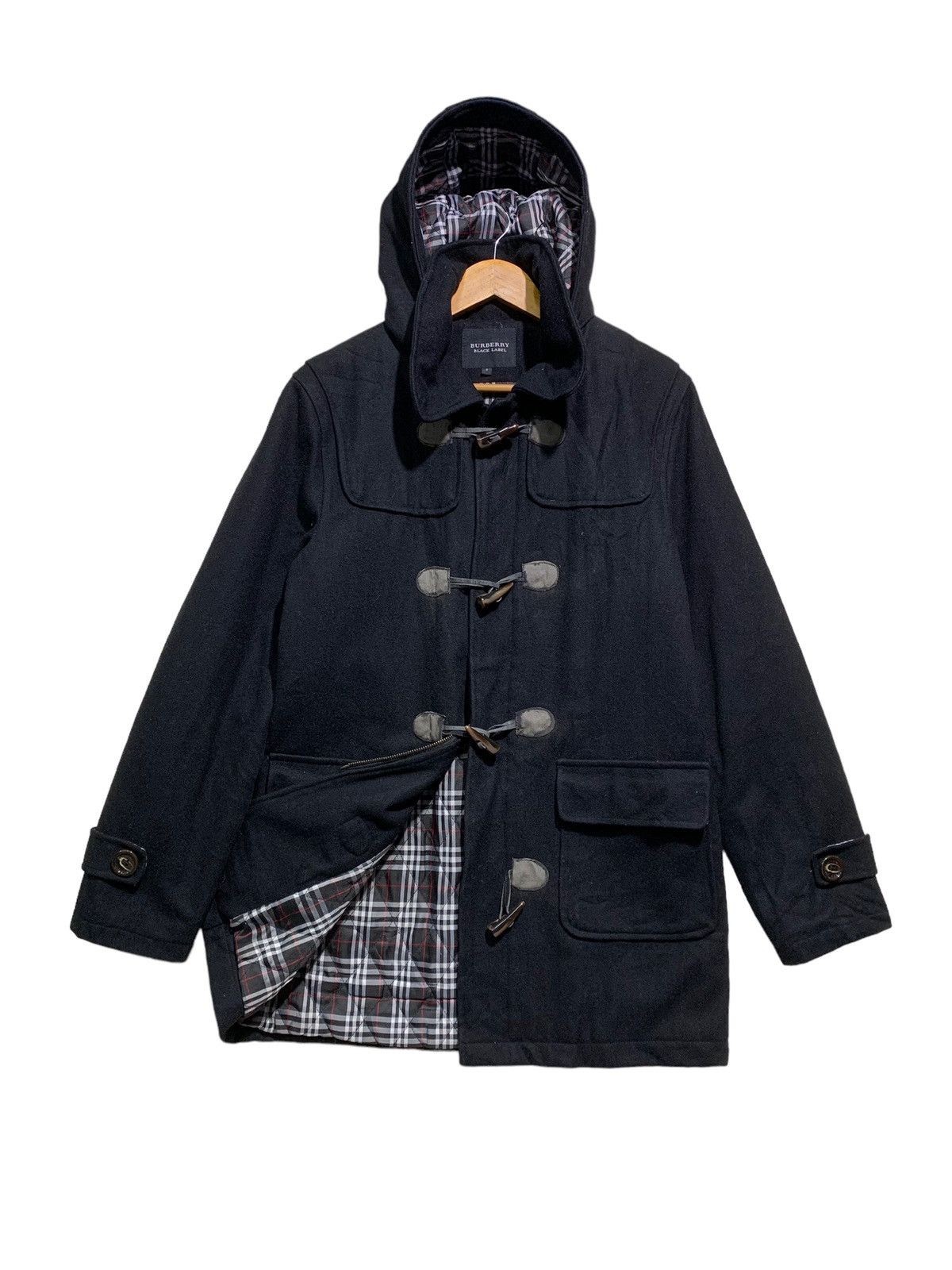 🔥BURBERRY BLACK LABEL WOOL DUFFLE COATS 🧥