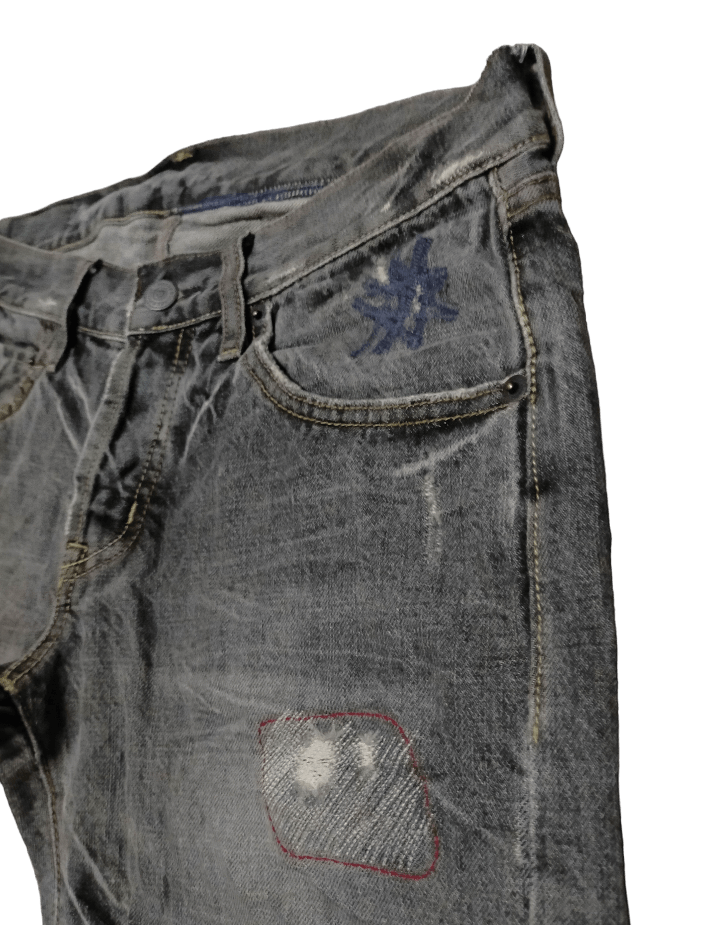 Hysteric Glamour Hysteric Glamour Distressed Denim Size US 32 / EU 48 - 5 Thumbnail