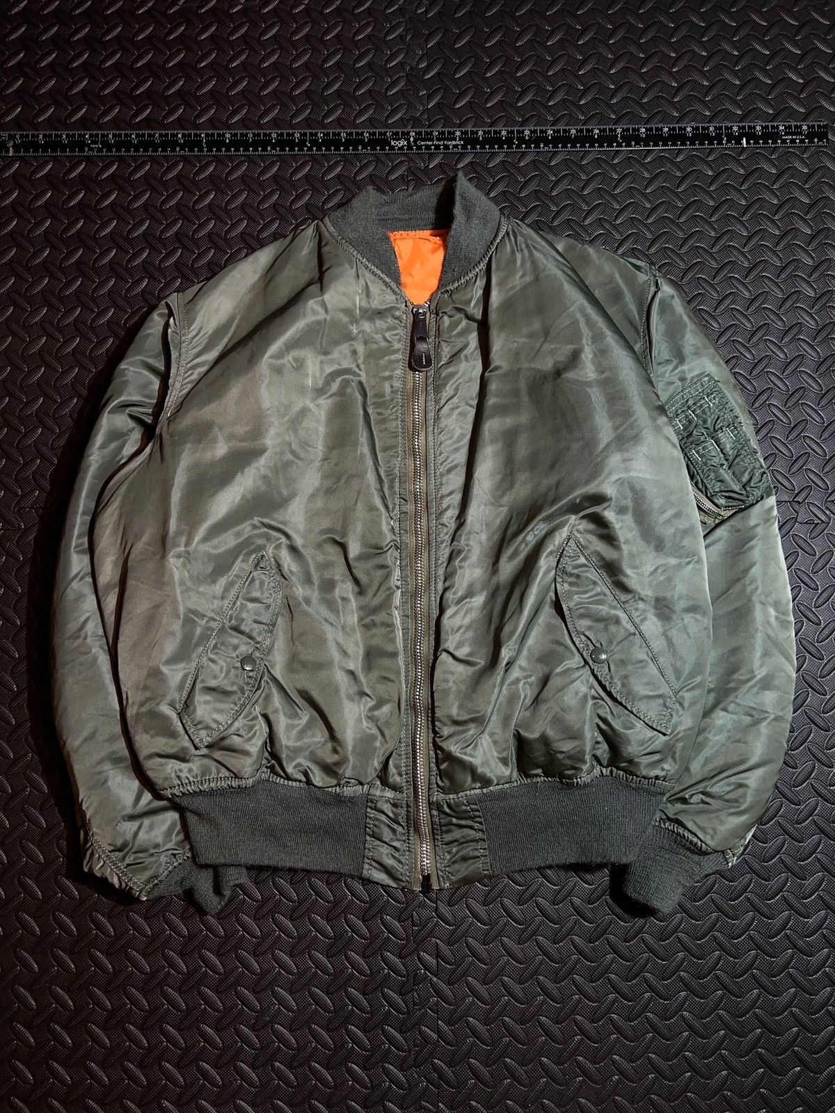 80s alpha USA製　reversible ma-1 bomber Vintage Alpha Industries MA-1 Bomber Jacket Made in USA - Etsy
