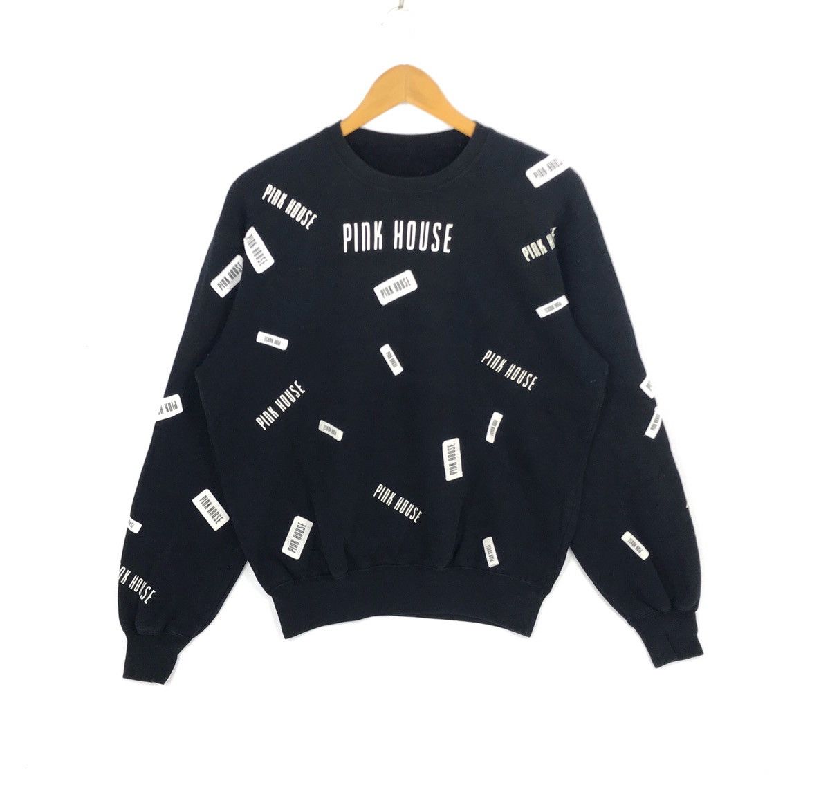 Japanese Brand Vintage Pink House Karl Helmut Sweatshirt Large Size 90s Size US L / EU 52-54 / 3 - 1 Thumbnail