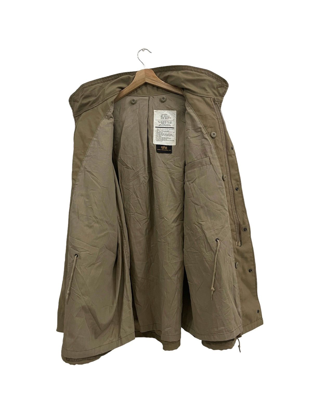 Alpha Industries × Vintage Vintage Alpha Industries Parka Size US XL / EU 56 / 4 - 3 Thumbnail
