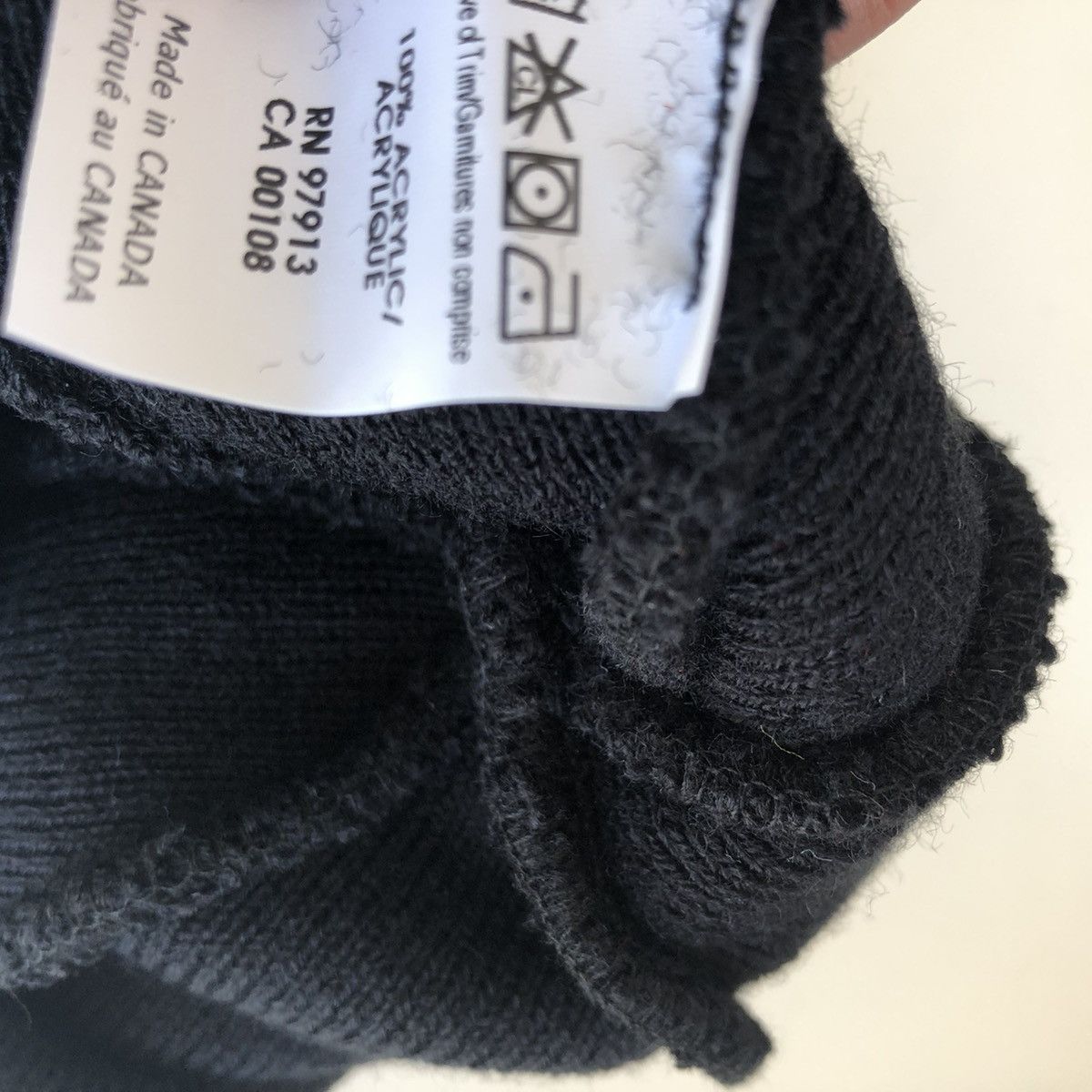 Santa Cruz Skateboards Vintage Santa Cruz Classic DOT Beanie BLACK Size ONE SIZE - 3 Thumbnail