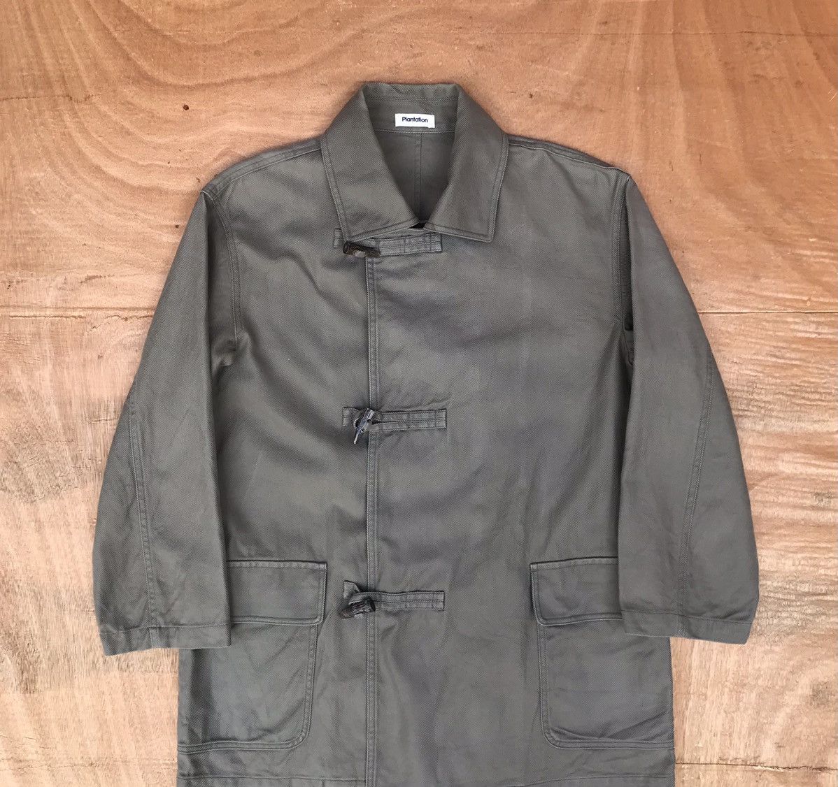 Issey Miyake Vintage Plantation By Issey miyake military green jacket Size US M / EU 48-50 / 2 - 3 Thumbnail