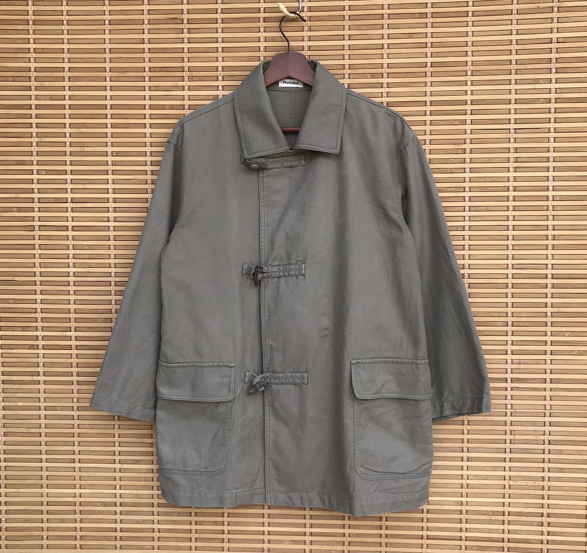 Issey Miyake Vintage Plantation By Issey miyake military green jacket Size US M / EU 48-50 / 2 - 1 Thumbnail