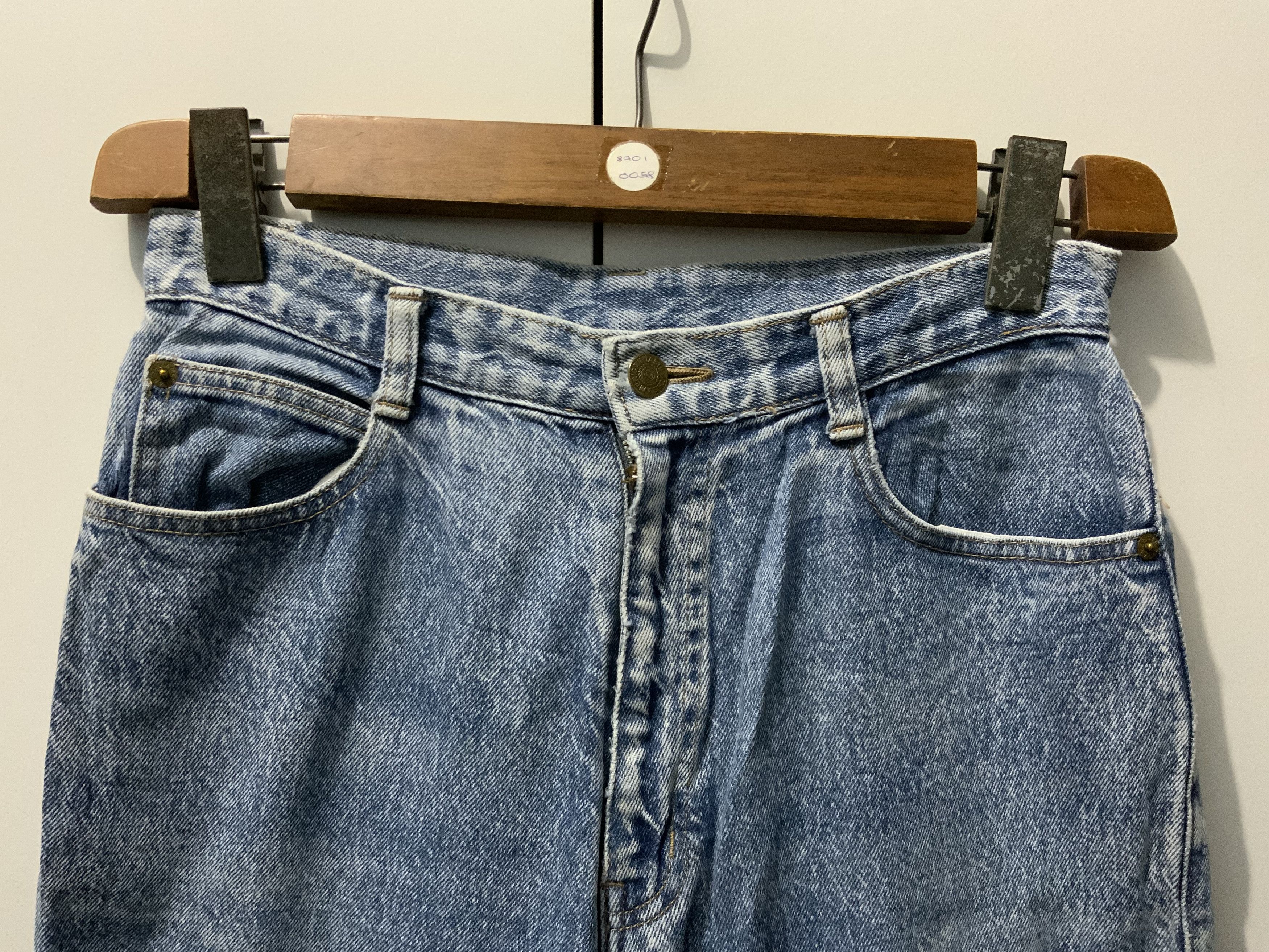 Vintage Vintage GTC Japan Made Light Distressed Jeans Size US 29 - 3 Thumbnail