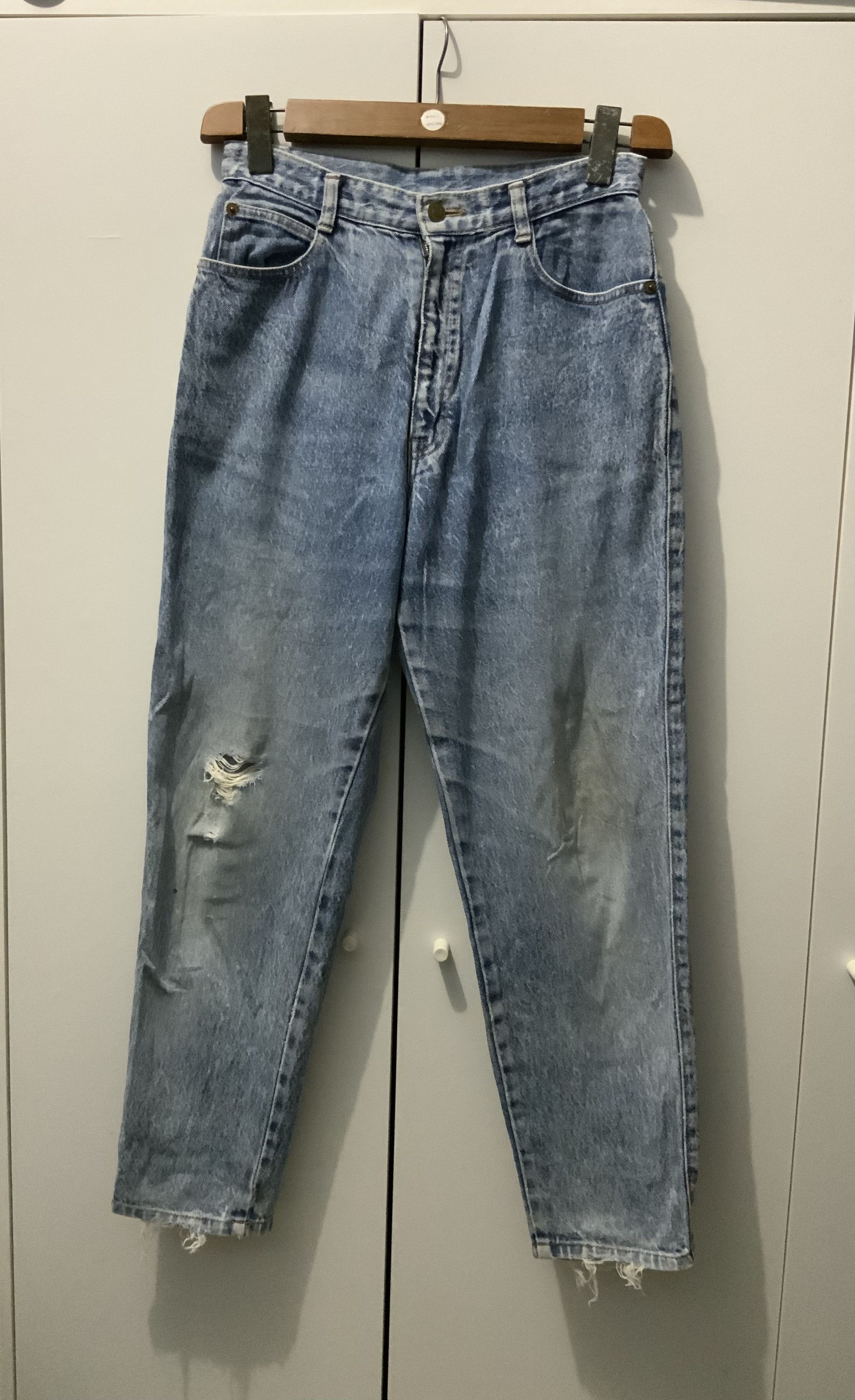 Vintage Vintage GTC Japan Made Light Distressed Jeans Size US 29 - 1 Thumbnail