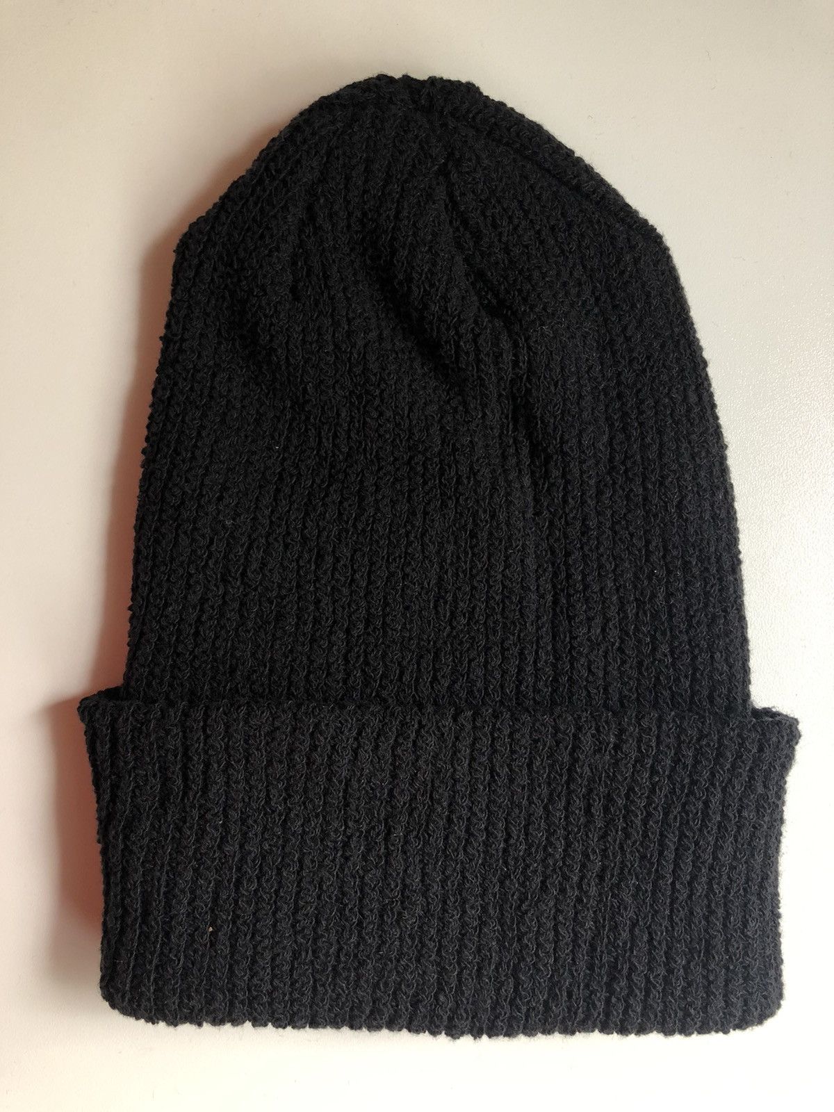 Santa Cruz Skateboards Rare Eco Recycled Cotton Beanie BLACK Size ONE SIZE - 2 Thumbnail
