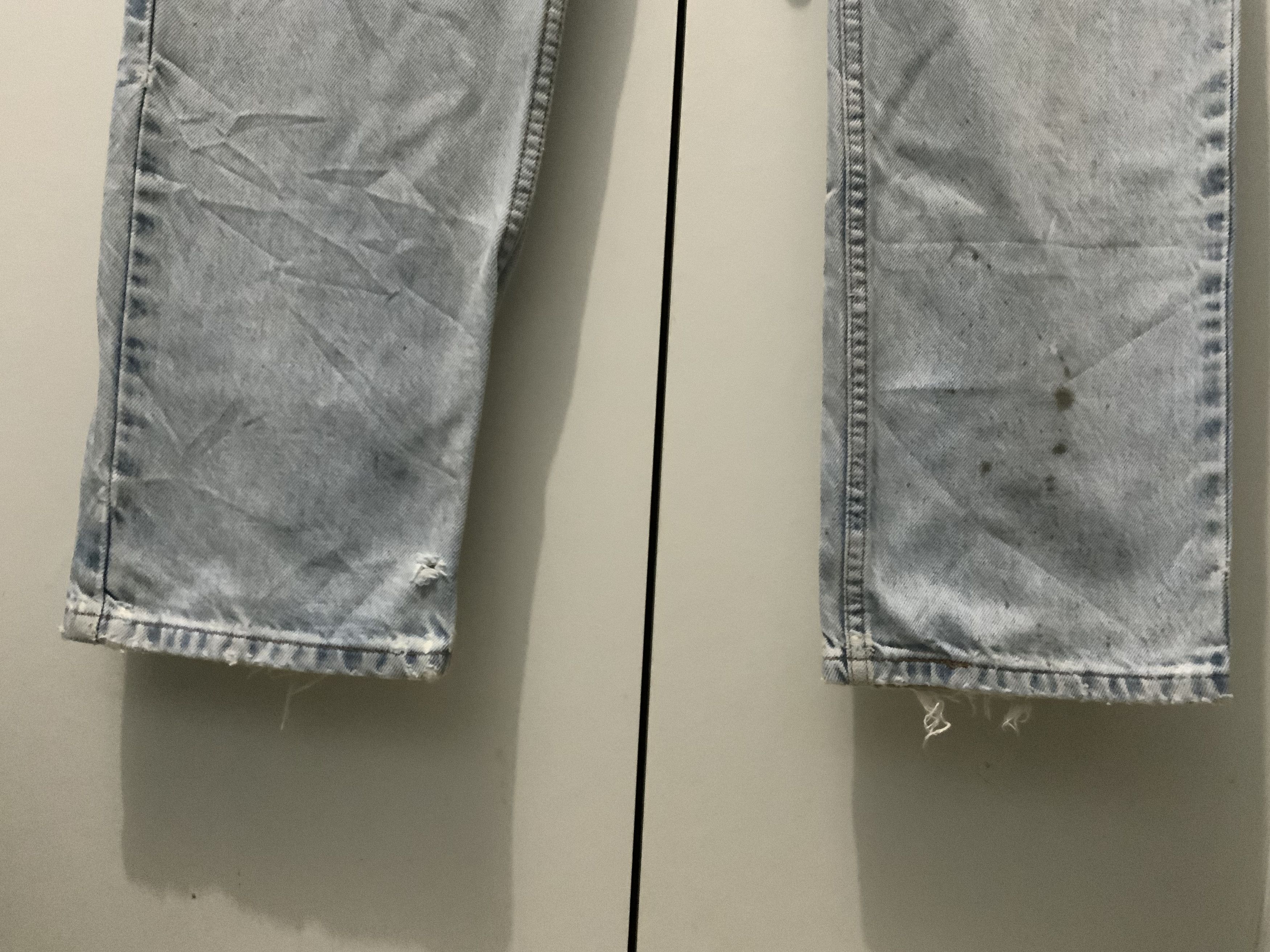Levi's Vintage 90s Levi’s Faded Thrased Essential Denim Jeans Size US 33 - 6 Thumbnail