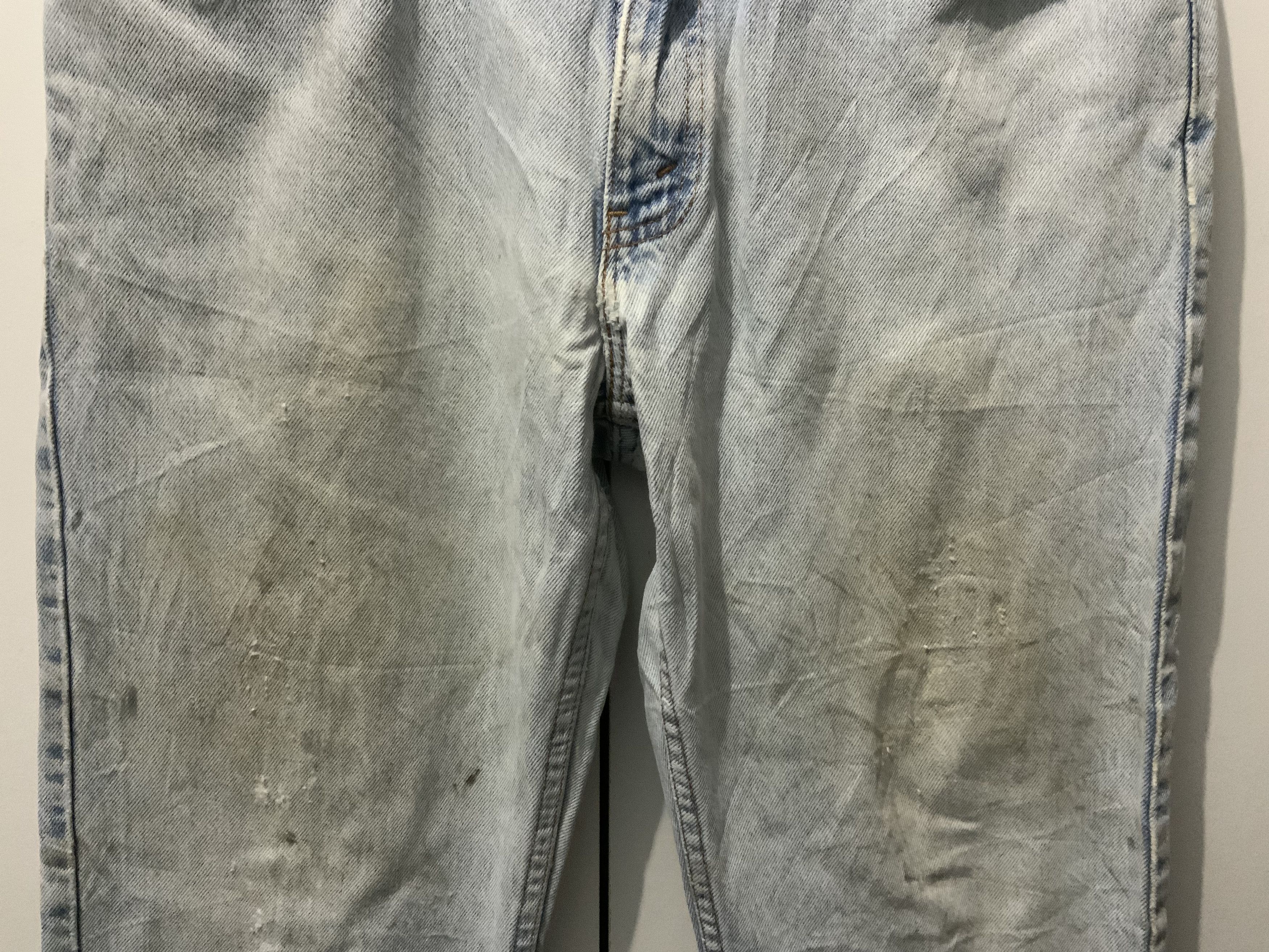 Levi's Vintage 90s Levi’s Faded Thrased Essential Denim Jeans Size US 33 - 4 Thumbnail