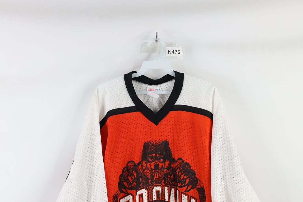 Maillot Vintage Philadelphia Flyers NHL – CCM – Taille S – Orange – Années 90