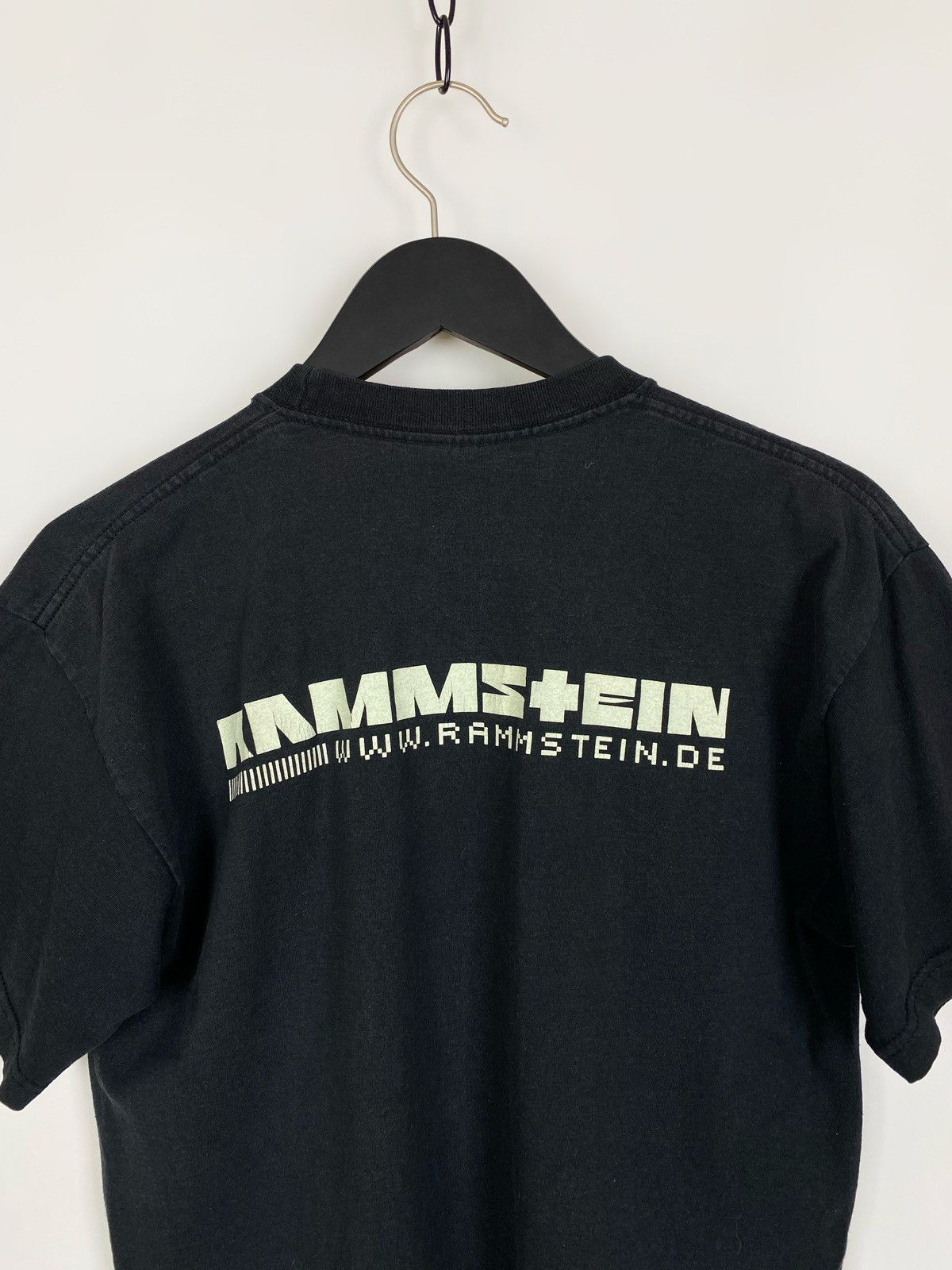 Band Tees × Vintage Vintage Rammstein Luminescent Logo T-Shirt Size US M / EU 48-50 / 2 - 9 Thumbnail