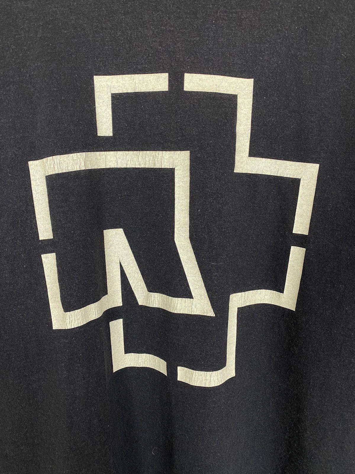 Band Tees × Vintage Vintage Rammstein Luminescent Logo T-Shirt Size US M / EU 48-50 / 2 - 4 Thumbnail