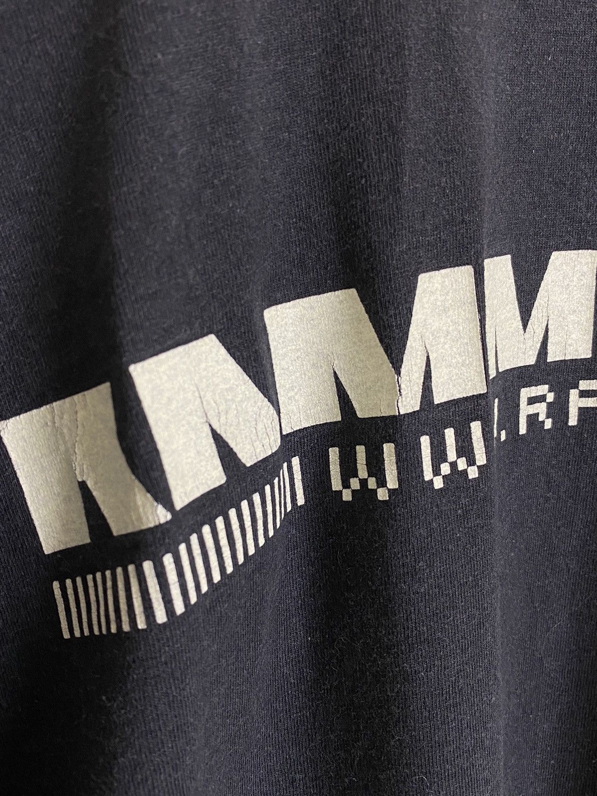 Band Tees × Vintage Vintage Rammstein Luminescent Logo T-Shirt Size US M / EU 48-50 / 2 - 10 Thumbnail