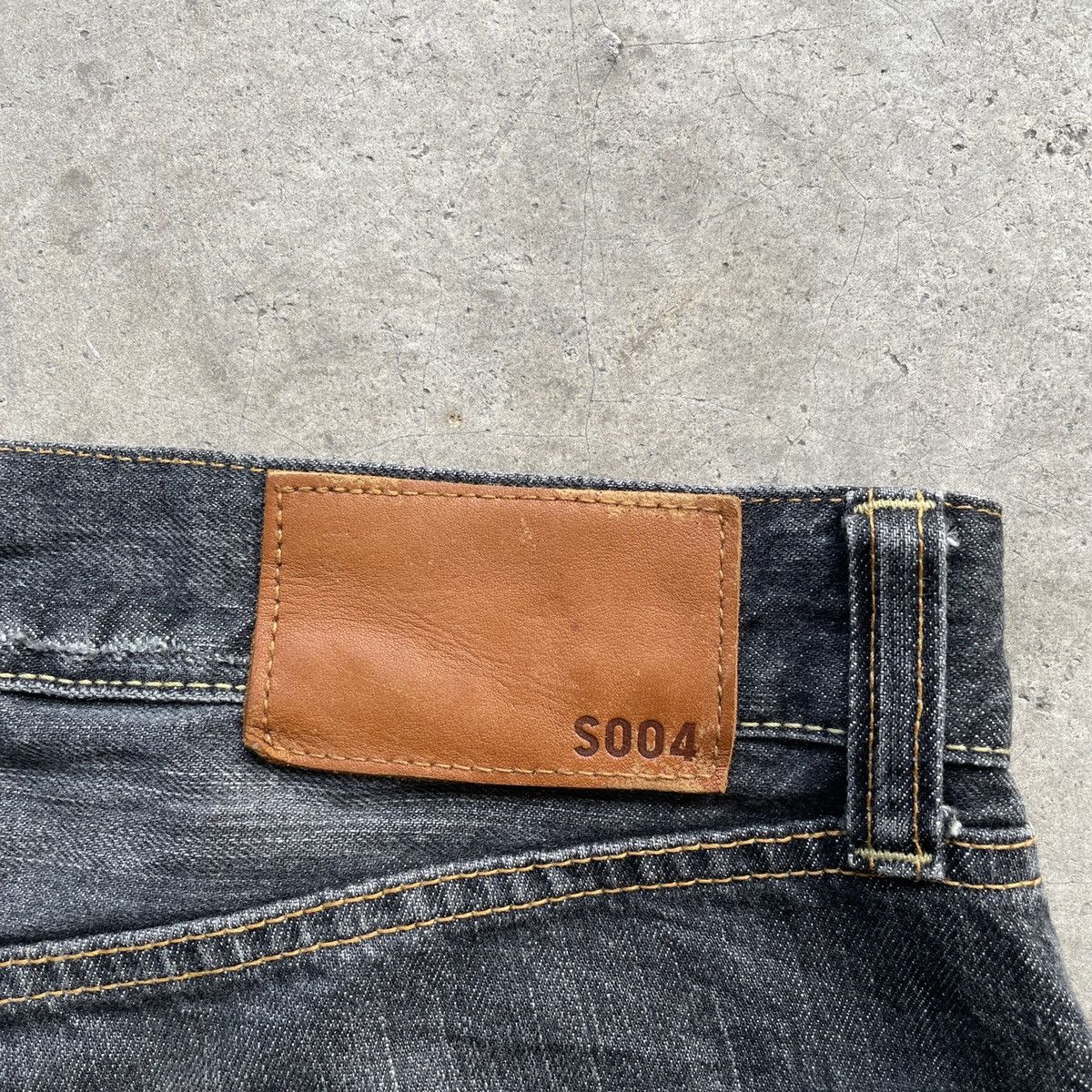 Japanese Brand W32x31🔥 Vintage Japanese Faded Black Denim Jeans Pants Size US 32 / EU 48 - 9 Thumbnail