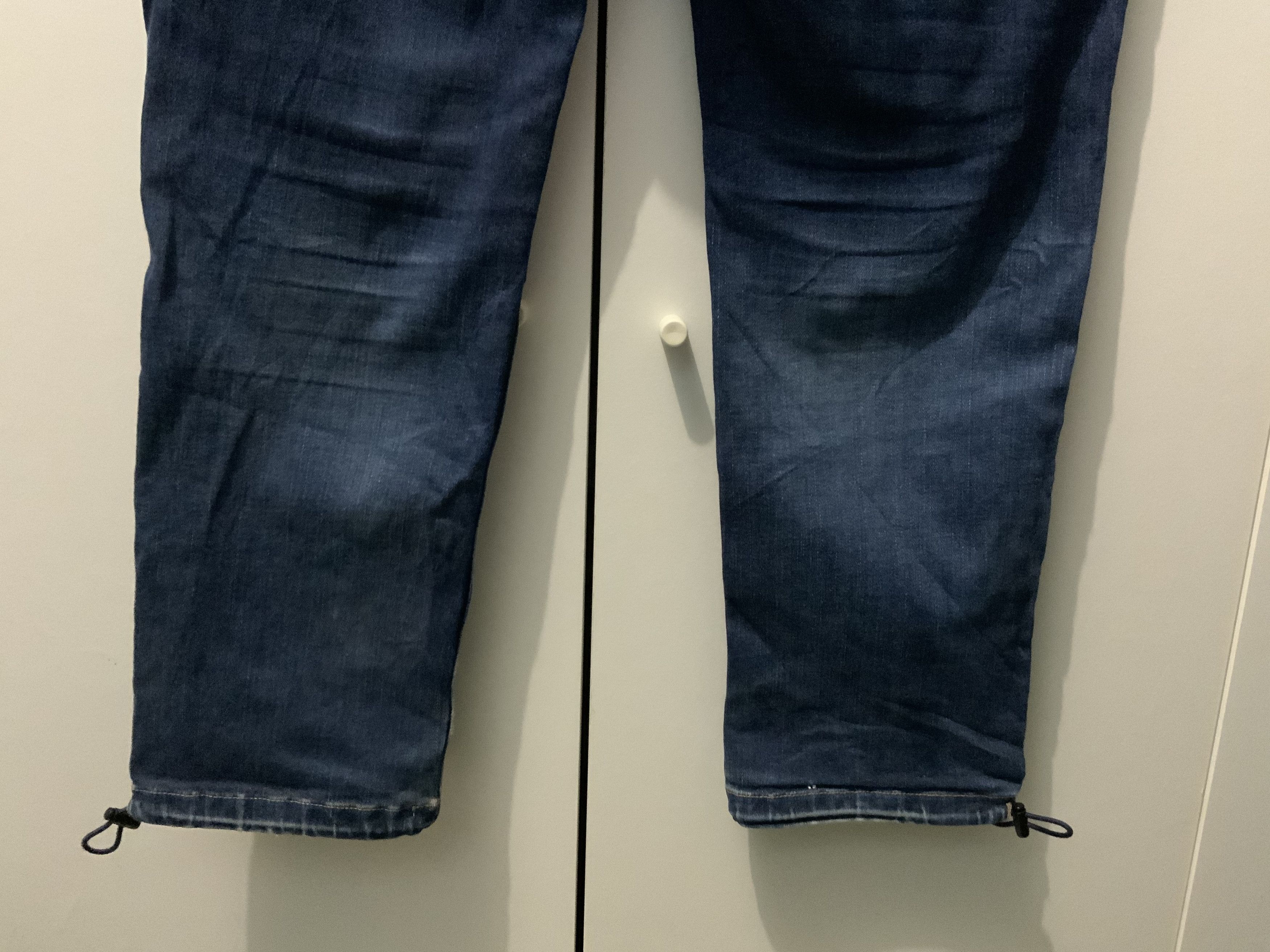 Japanese Brand Grammici USA Single Belt Fade Blue Denim Jeans Size US 32 / EU 48 - 11 Thumbnail