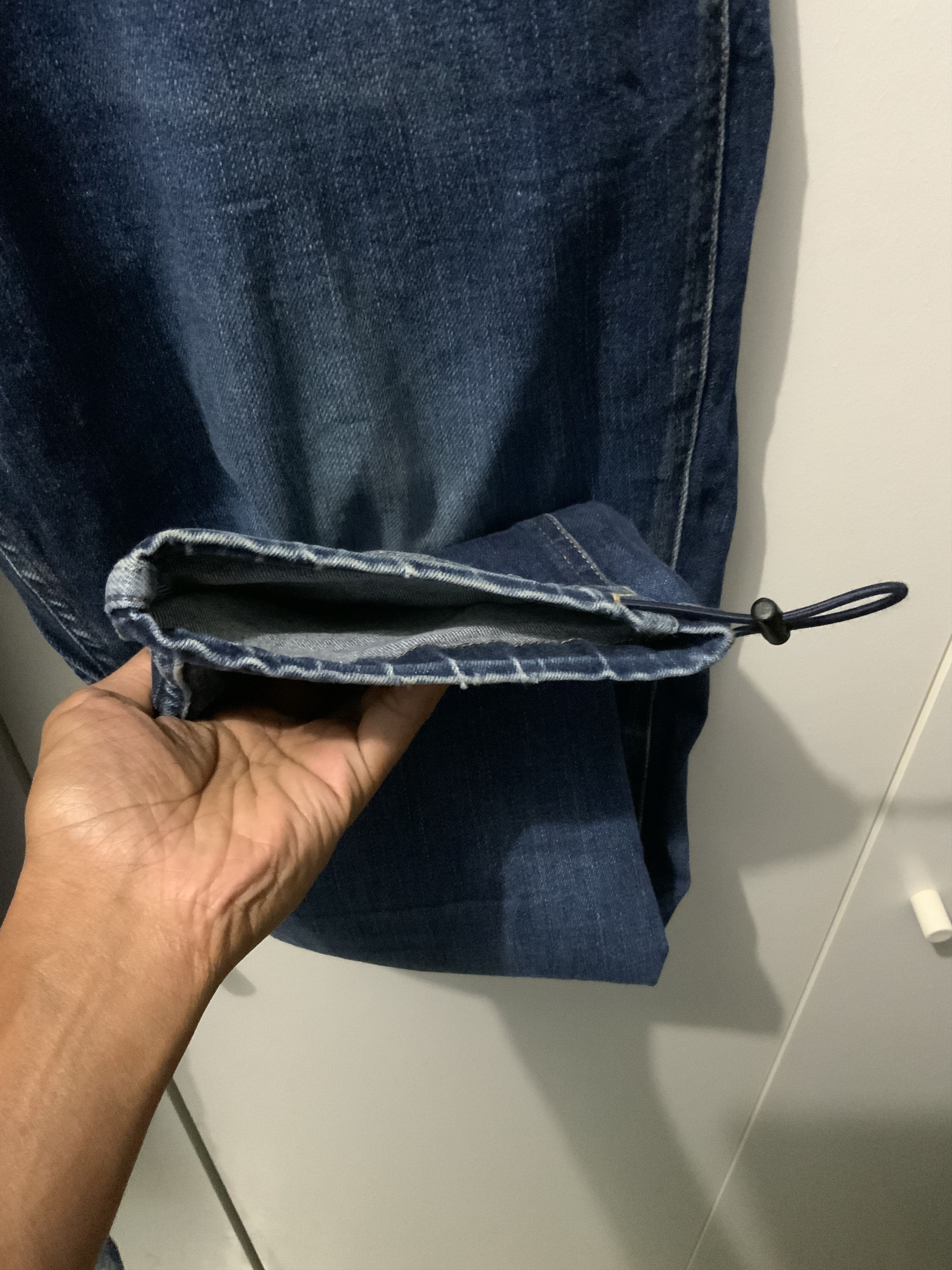 Japanese Brand Grammici USA Single Belt Fade Blue Denim Jeans Size US 32 / EU 48 - 6 Thumbnail