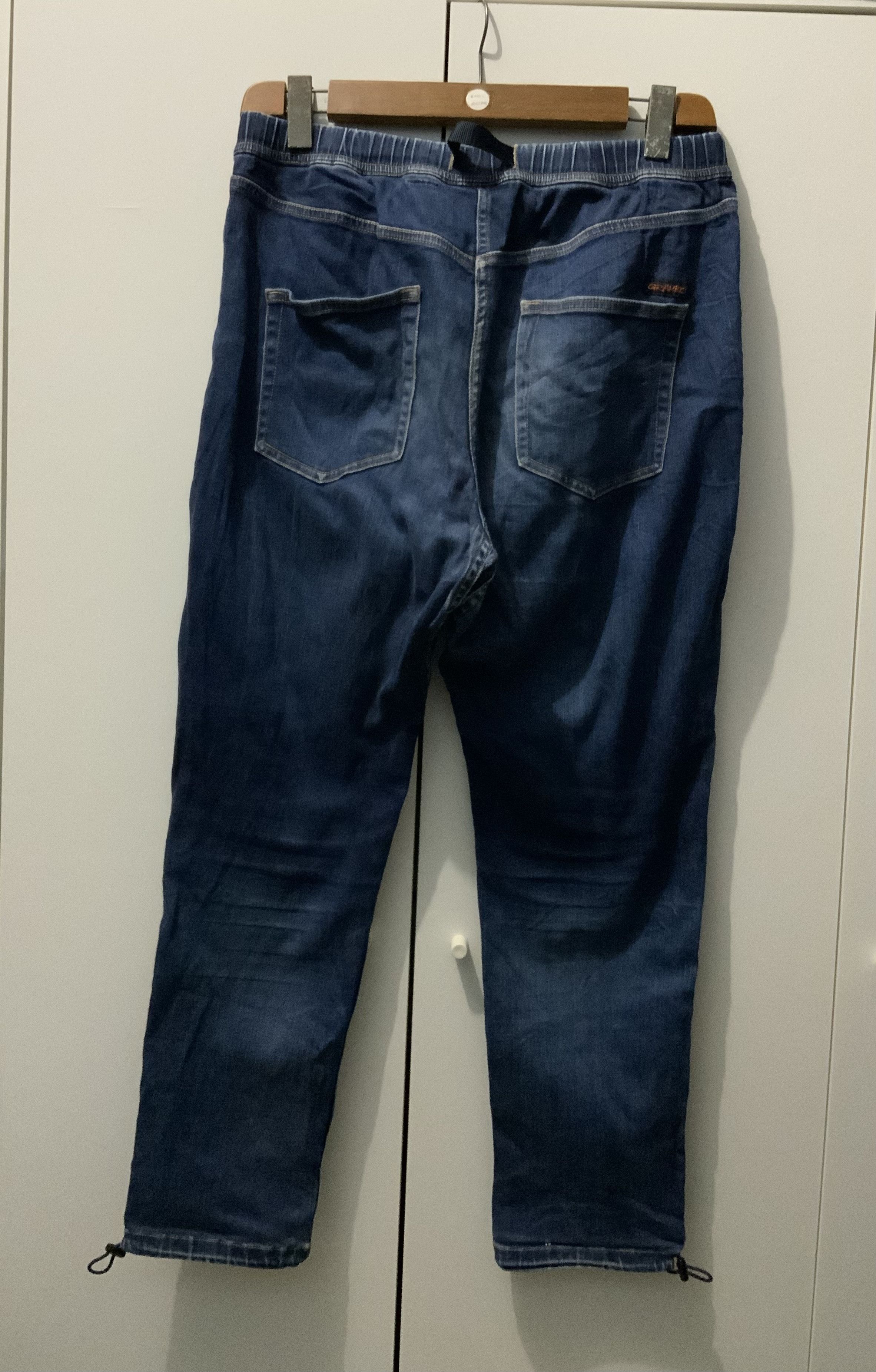 Japanese Brand Grammici USA Single Belt Fade Blue Denim Jeans Size US 32 / EU 48 - 2 Thumbnail