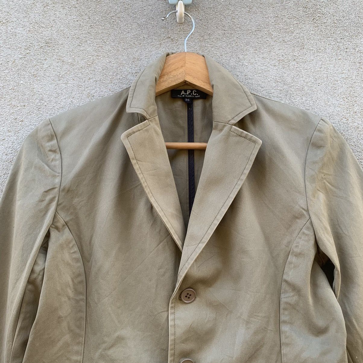 A.P.C. A.P.C MADE IN FRANCE BLAZERS SUITS JACKET & COAT Size 36S - 4 Thumbnail